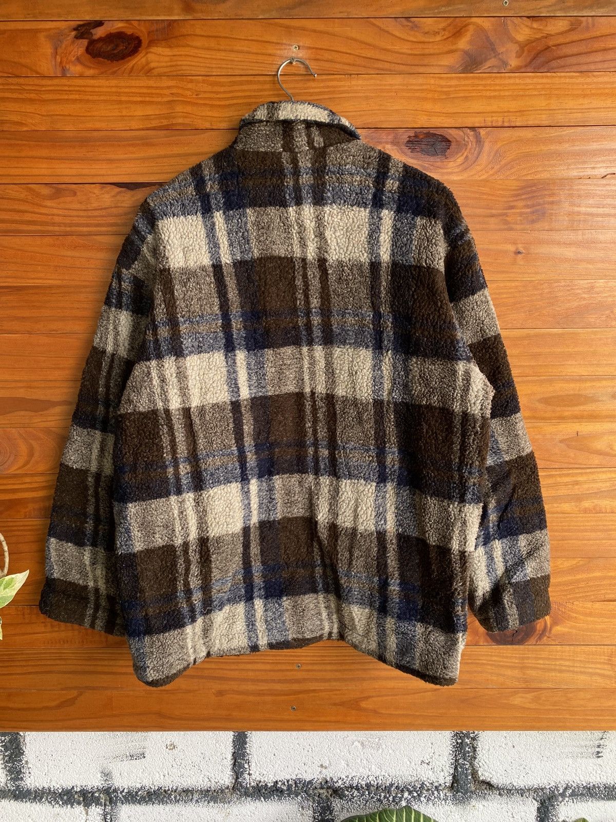 Helly Hansen Vintage **Helly Hansen Sea Gear Plaid Fleece Jacket Size US M / EU 48-50 / 2 - 11 Thumbnail