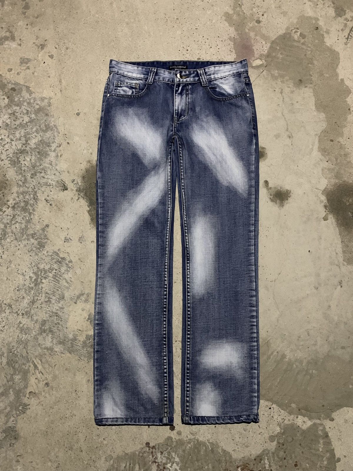 2000's D&G Vintage Brushed Jeans