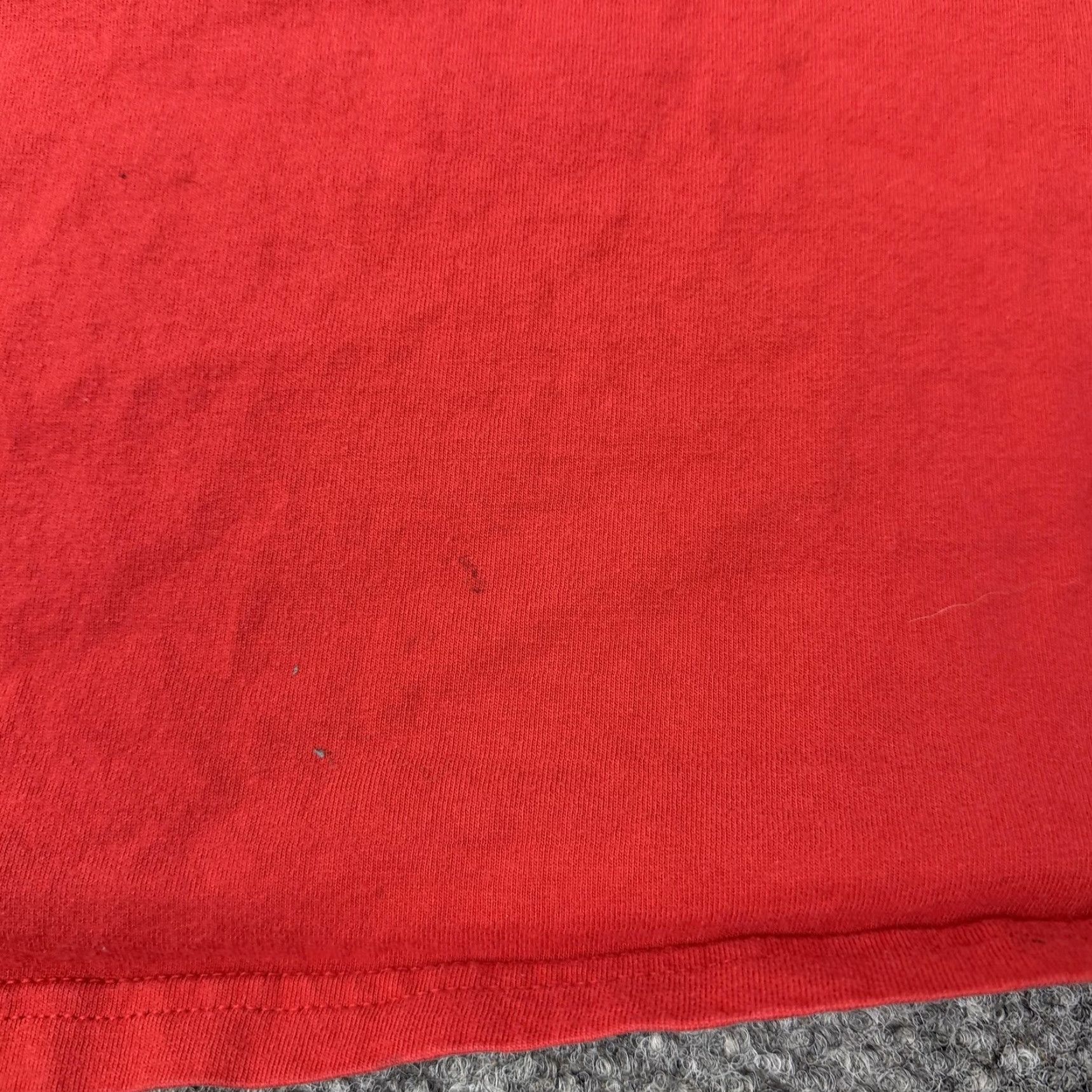 Disney VINTAGE Disney Mickey Minnie Goofy Donald Shirt Mens 3XL Red Graphic Print Crew Neck 90s Disney Characters Men Size US XXL / EU 58 / 5 - 4 Thumbnail
