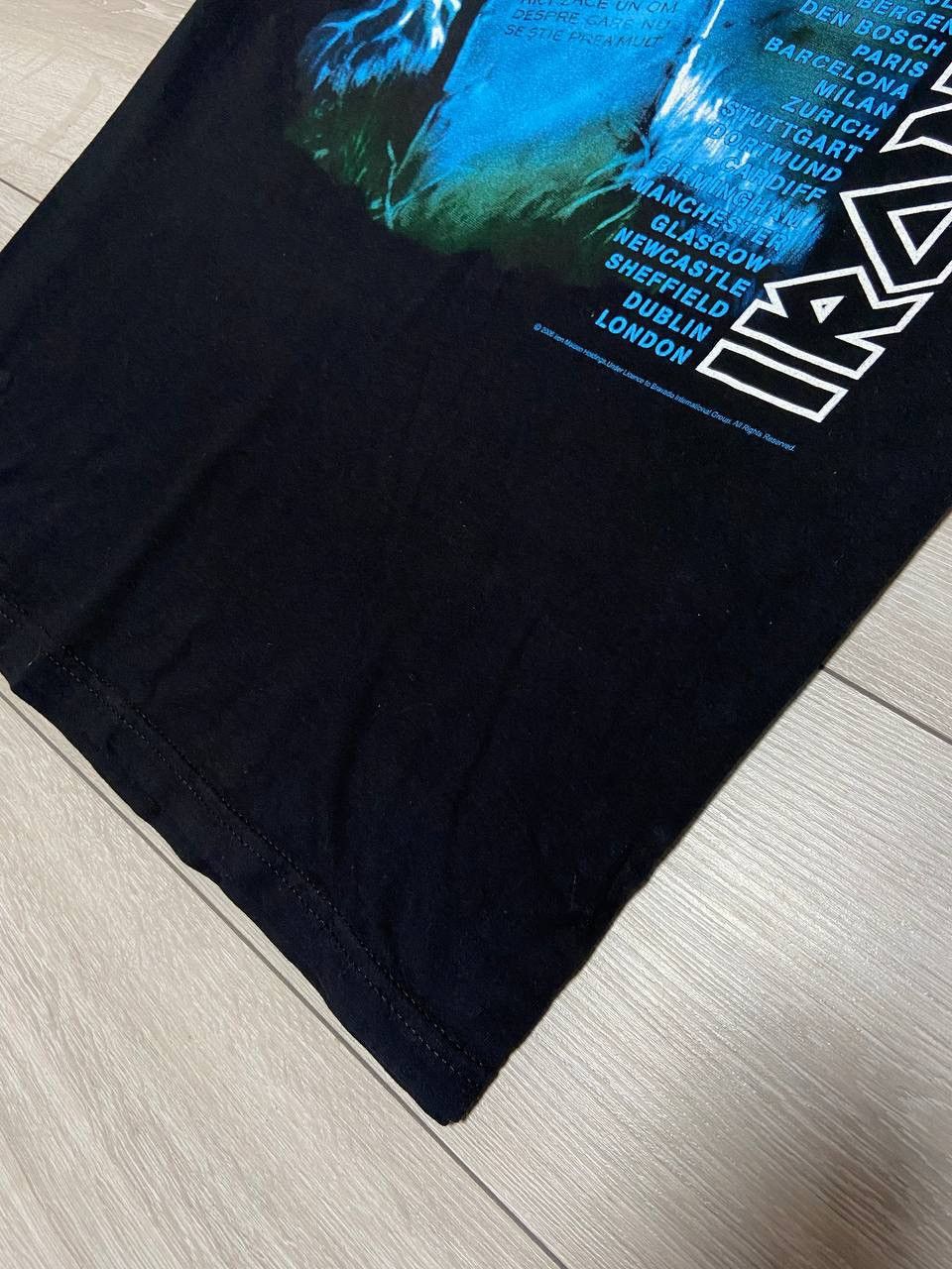 Band Tees Vintage Iron Maiden Benjamin Breeg T-Shirt Size US L / EU 52-54 / 3 - 8 Thumbnail