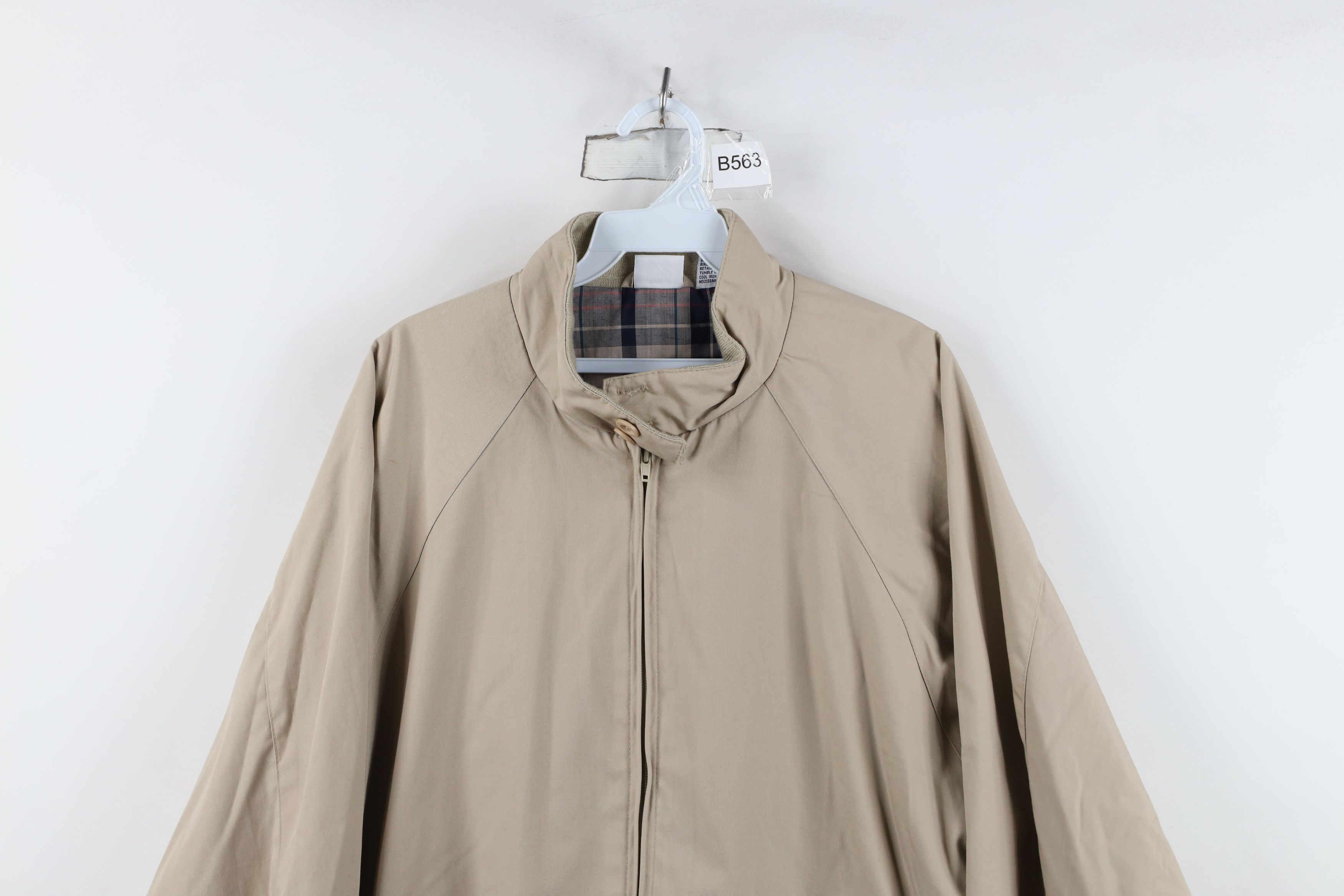 Vintage Deadstock Vintage 90s Streetwear Racer Bomber Jacket Beige Size US L / EU 52-54 / 3 - 2 Thumbnail