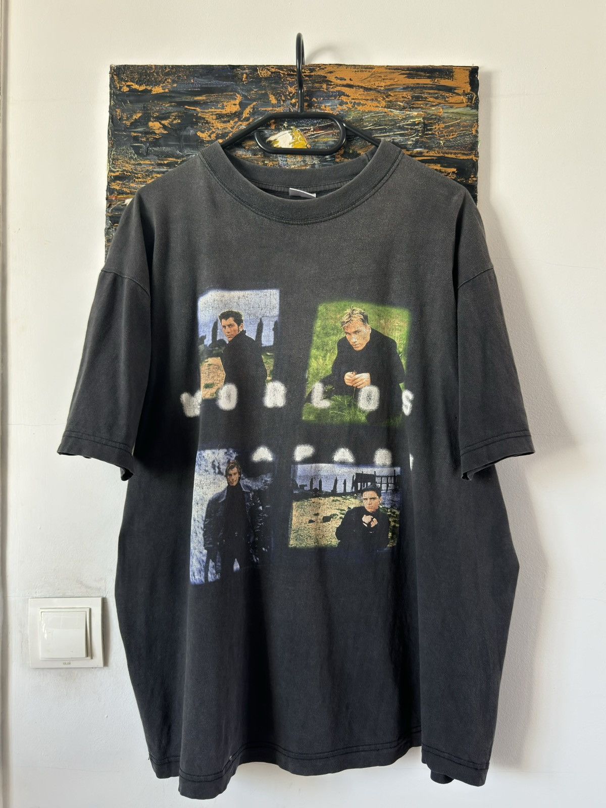 Band Tees × Vintage Vintage 90s Worlds Apart Britpop Band T Shirt Size US L / EU 52-54 / 3 - 1 Thumbnail