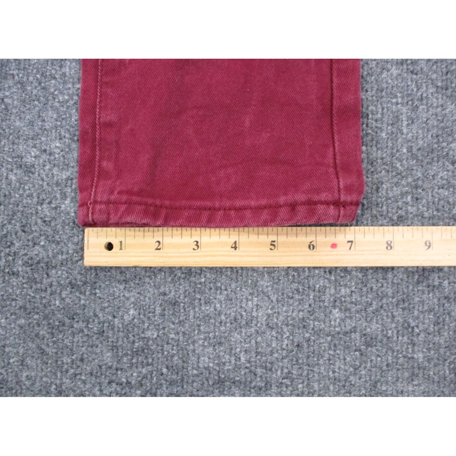 Southpole Southpole Jeans Mens 32 X 32 Red Denim Straight Grunge Faded Skater Distressed Size US 32 / EU 48 - 5 Thumbnail