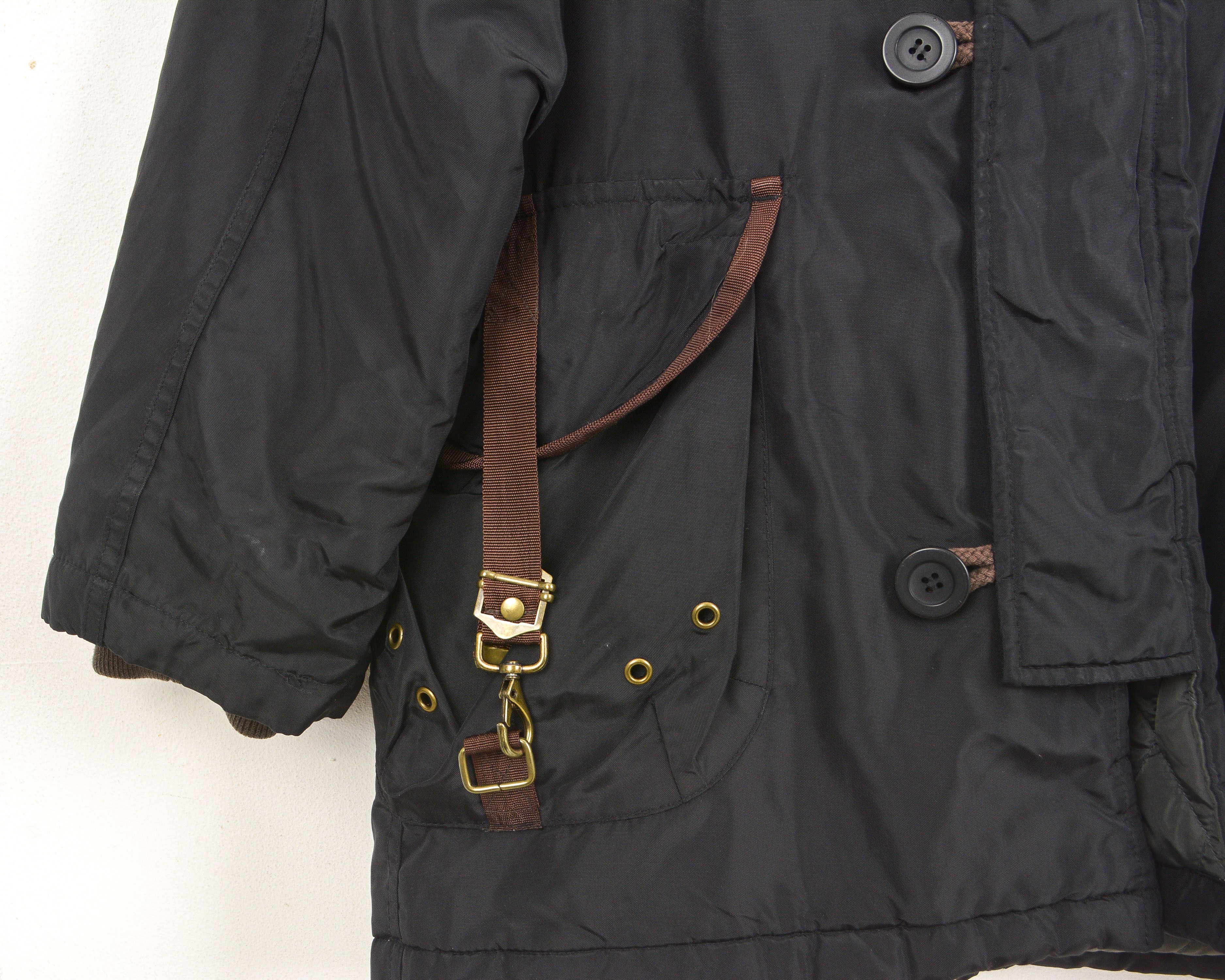 Replay Men S Coat Parka Nylon Hooded Quilted Lining Jacket Flying Size US S / EU 44-46 / 1 - 3 Thumbnail