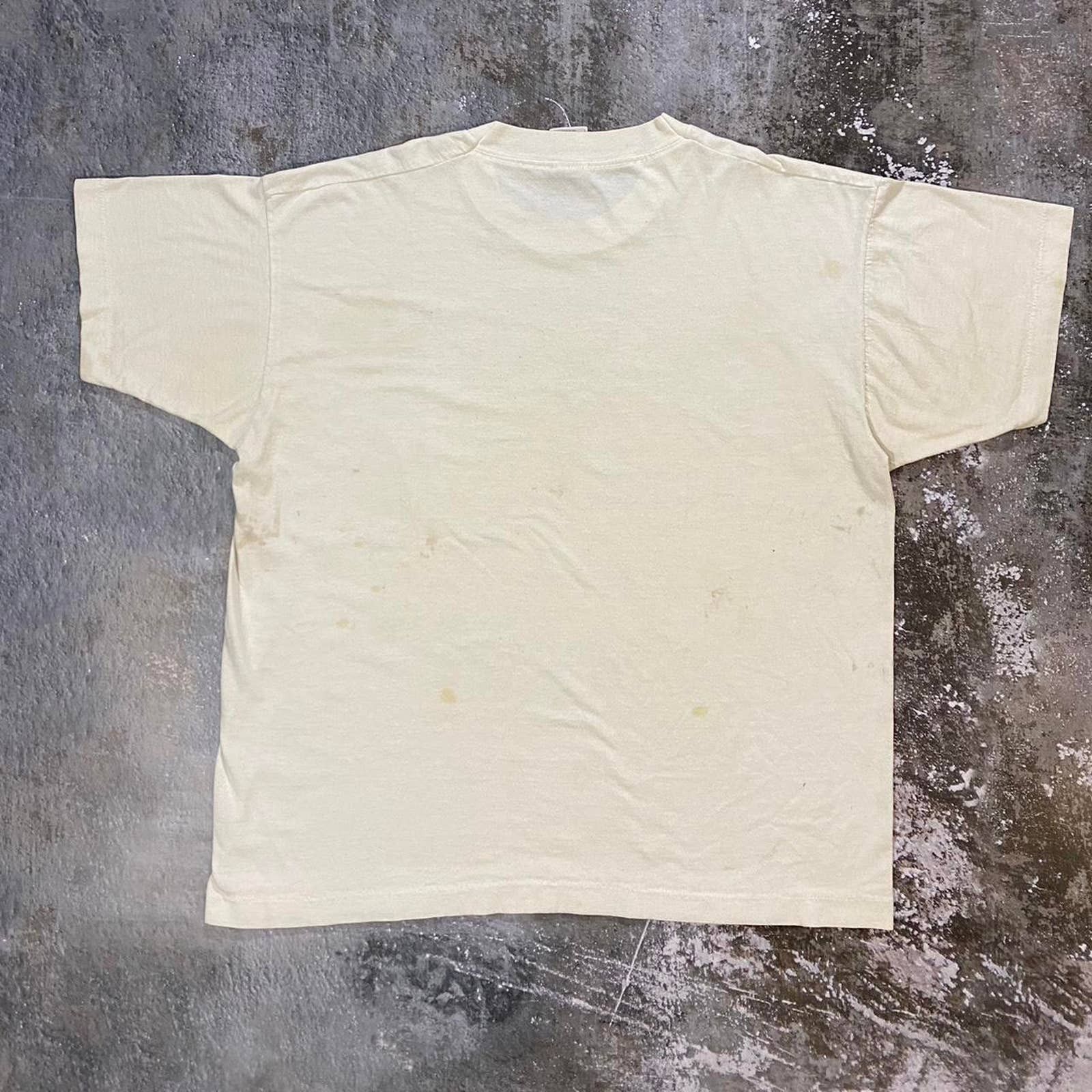 NASCAR × Vintage Thrashed 90s Piss Stained Fuck Jeff Gordon T Shirt. Size XL Size US XL / EU 56 / 4 - 3 Thumbnail