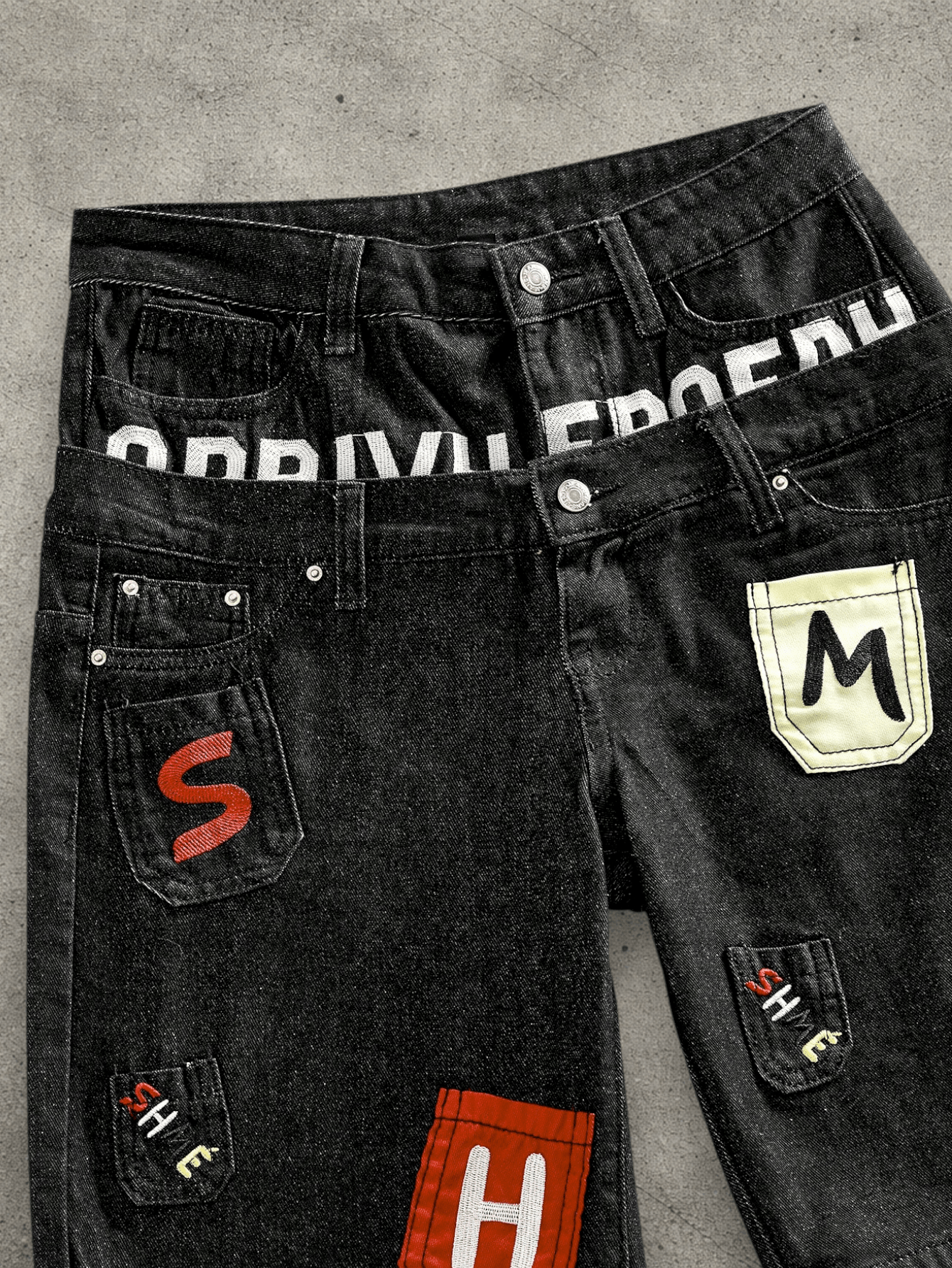 Jean Double waistband shorts Size US 32 / EU 48 - 2 Thumbnail