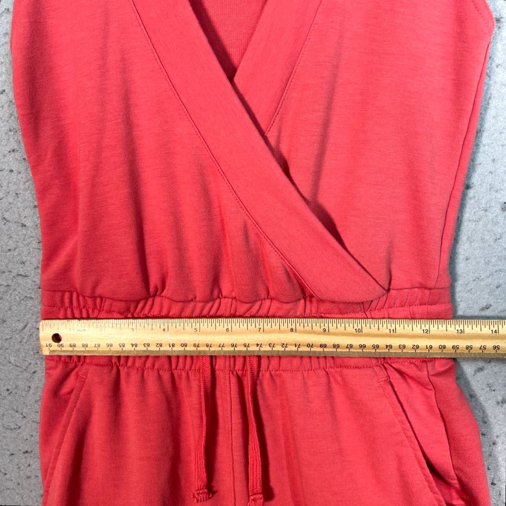Nike Nike Yoga Dri-Fit Pink Sleeveless Jumpsuit XS Women's One-Piece Elastic Waist Polyester-Blend Shirt? Size 26" / US 2 / IT 38 - 7 Thumbnail