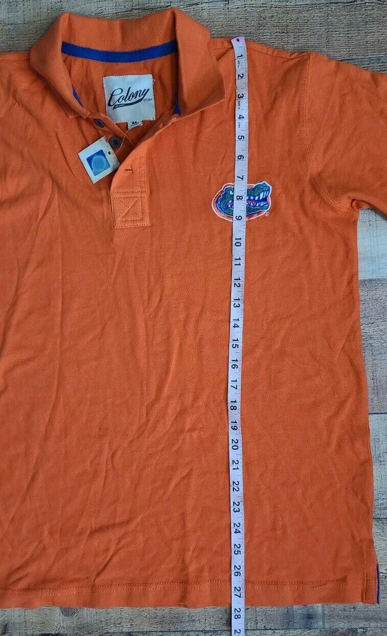 Designer Florida Gators Shirt Medium NWT Collared Colony Dry Goods Size ONE SIZE - 5 Thumbnail