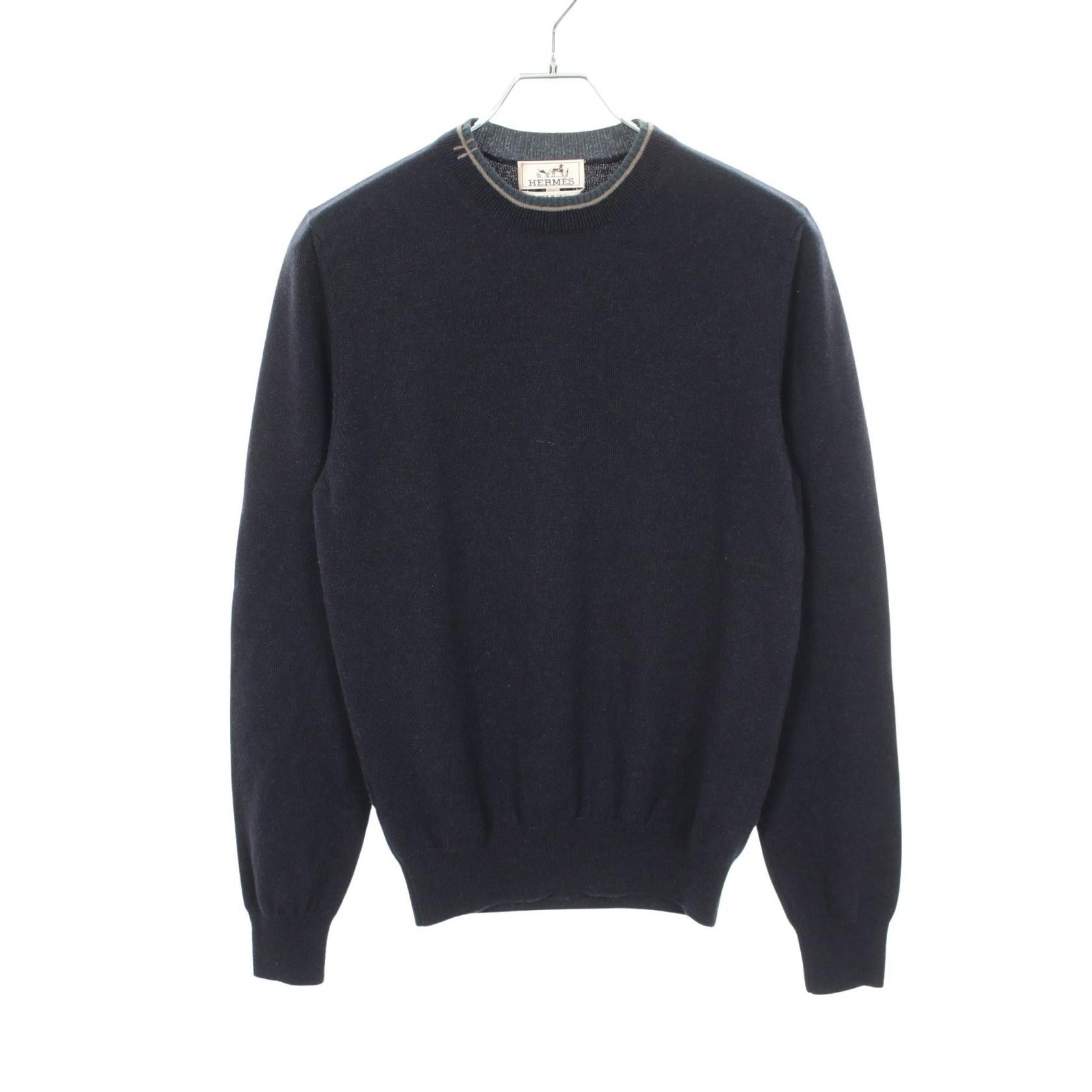 Hermes Hermes Hermes Cashmere Knit Top Textile Tops DUTY FREE for USA Size ONE SIZE - 1 Thumbnail