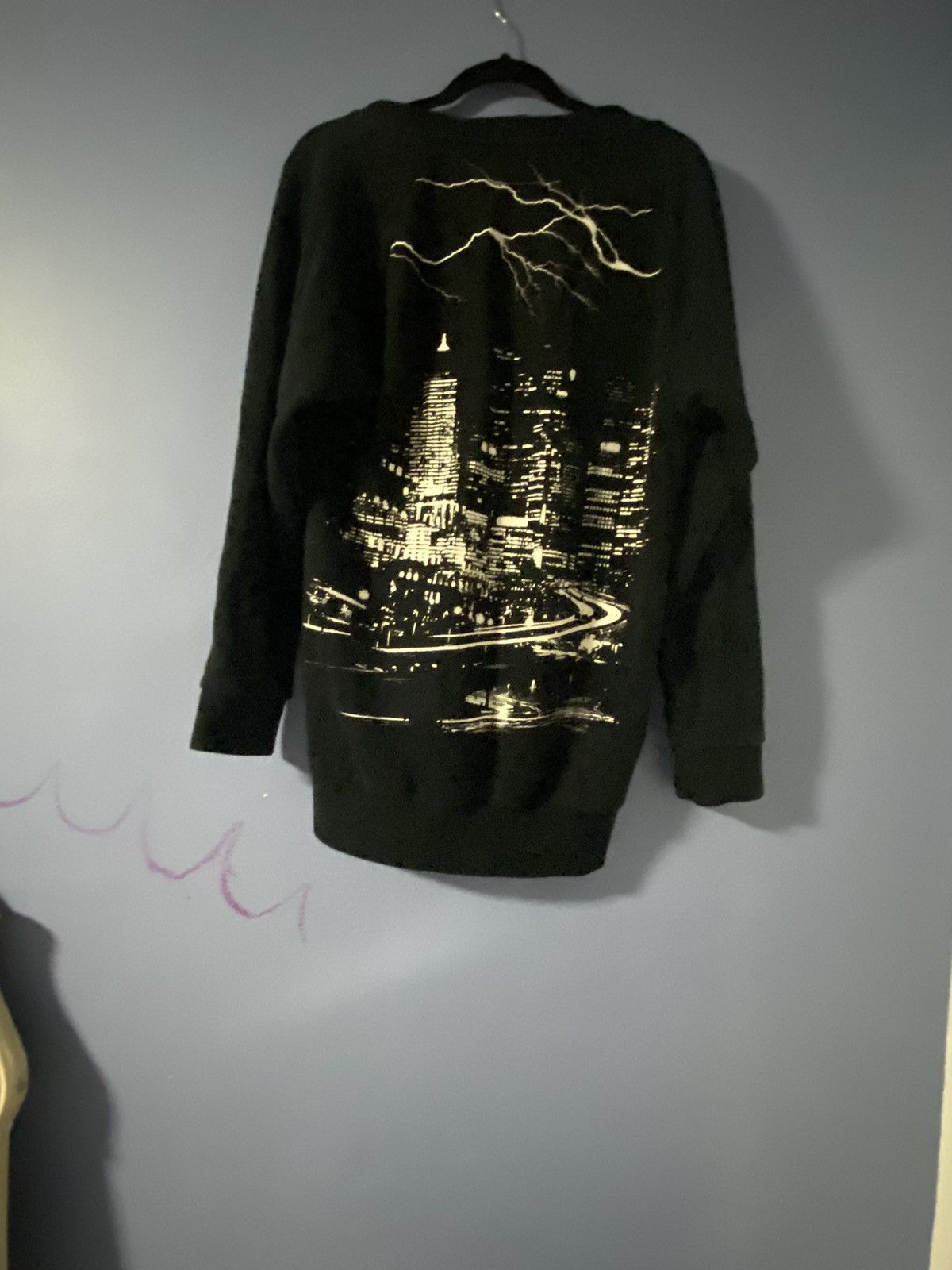 Maison Margiela × Vintage Glow in the dark MM6 Maison Margiela v neck Size US M / EU 48-50 / 2 - 3 Thumbnail
