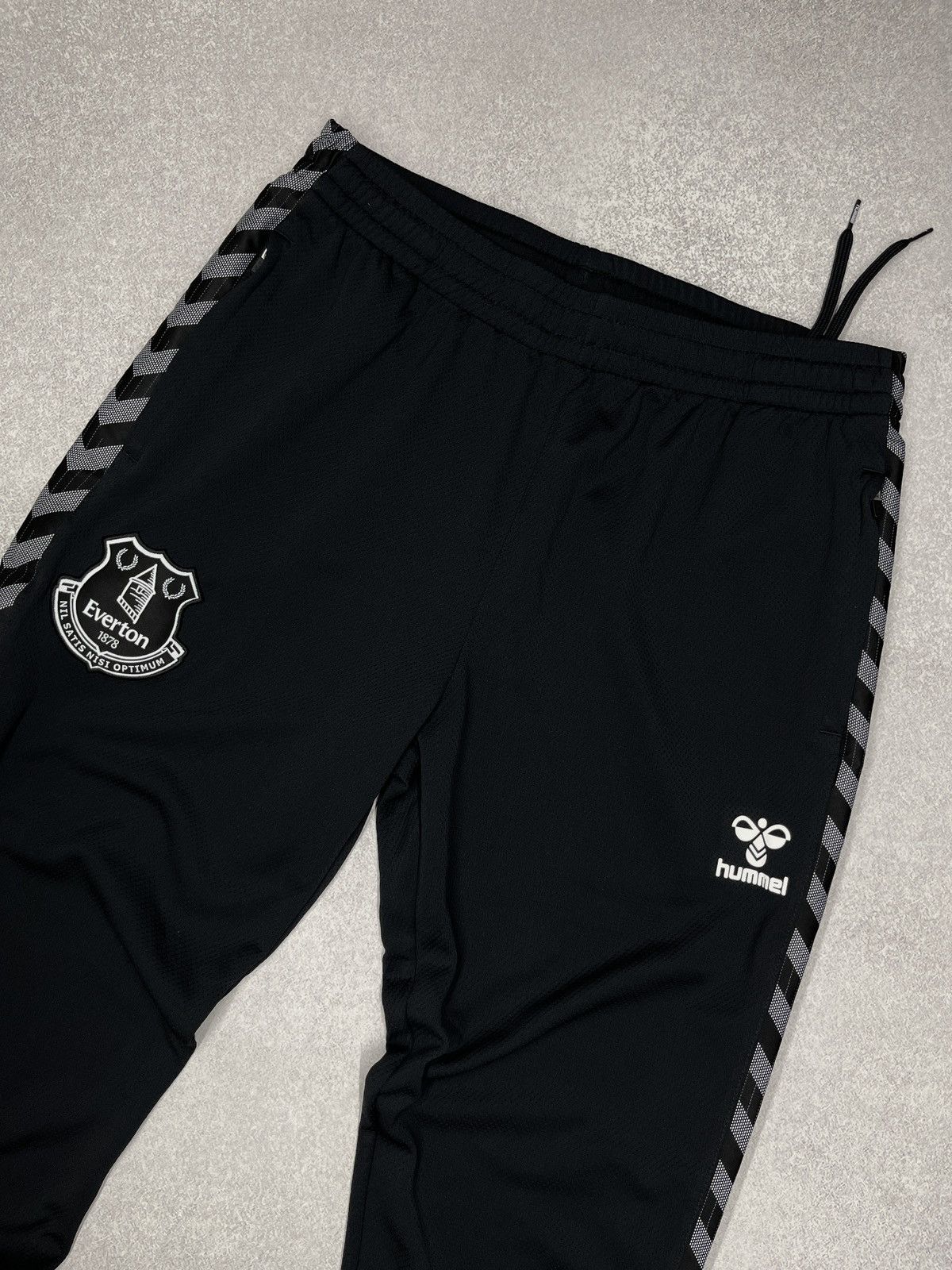 Hummel Mens Hummel Everton Football Sweatpants Black Soccer Size M Size US 32 / EU 48 - 3 Thumbnail