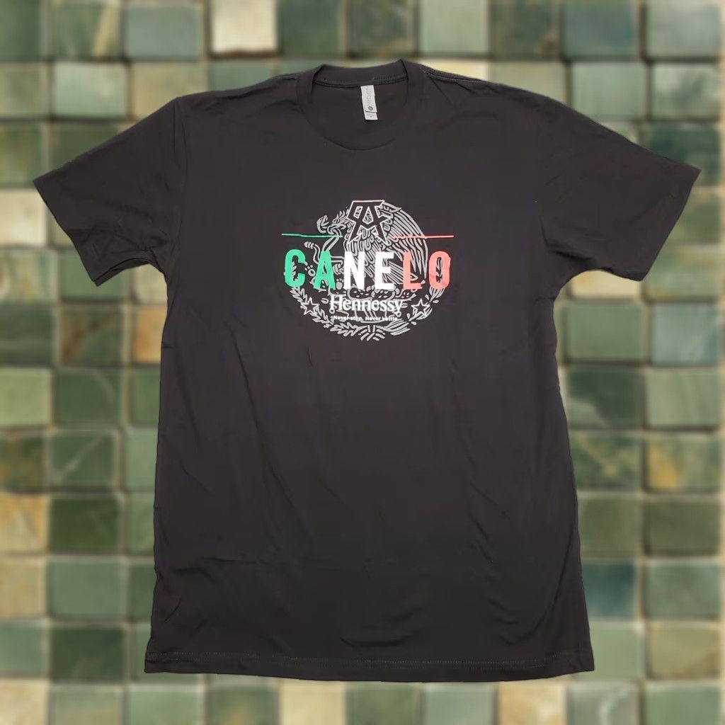Next Level Canelo Hennessy Shirt Mens Medium Black Crewneck Fight Boxing Casual TEE Size US M / EU 48-50 / 2 - 1 Thumbnail