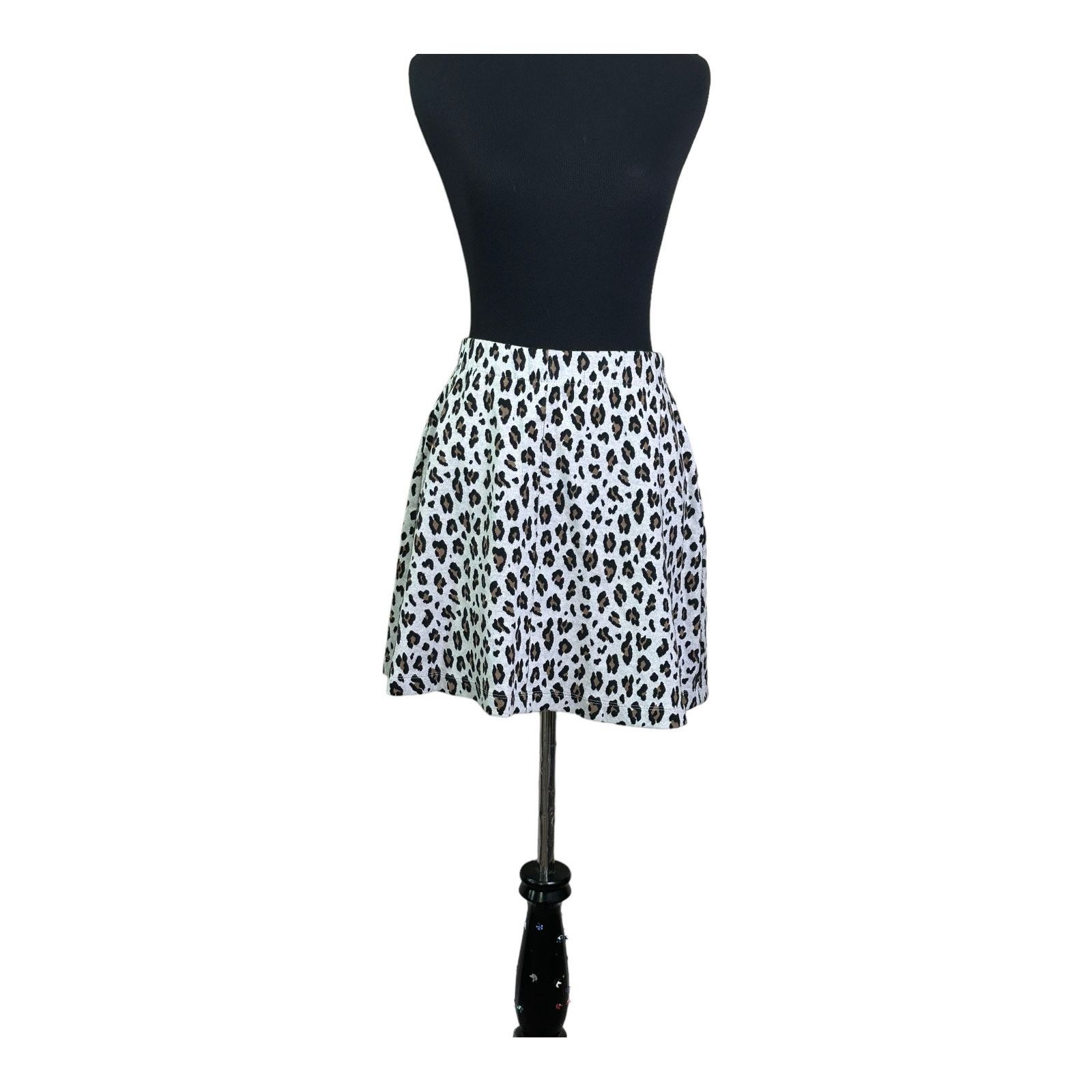 Loft Loft animal print pull on mini skirt size SP Size 28" / US 6 / IT 42 - 8 Thumbnail