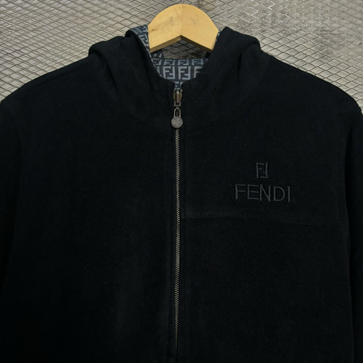 Fendi Vintage Fendi Zucca Reversible Jacket Size US M / EU 48-50 / 2 - 7 Thumbnail