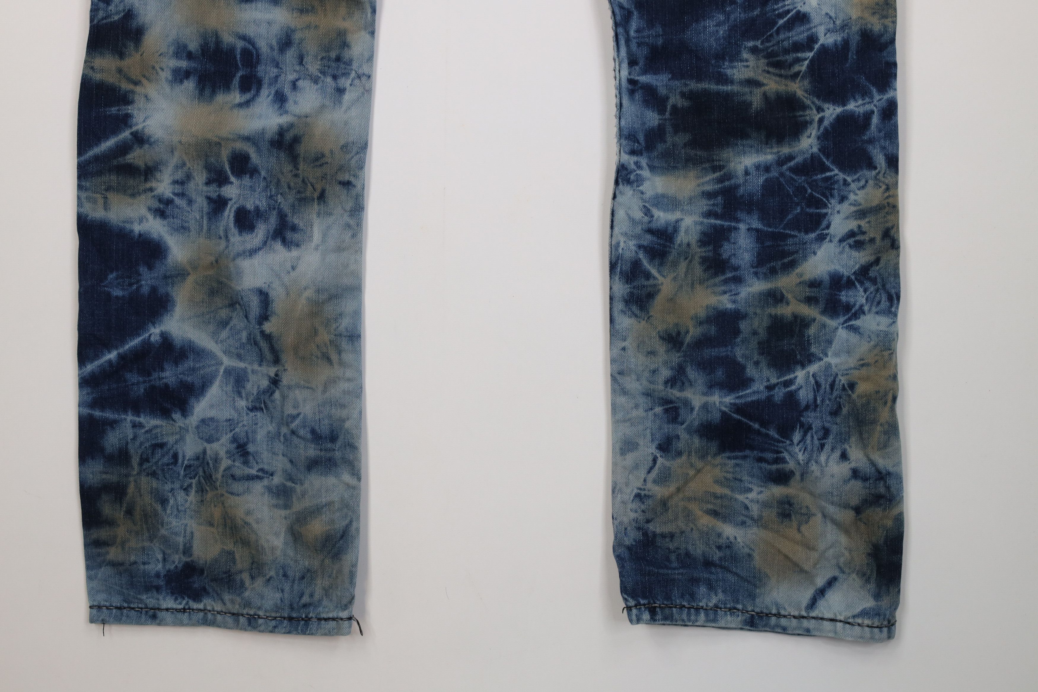 Rock Revival Rock Revival Acid Wash Teles Alt Straight Leg Jeans Studded Size US 34 / EU 50 - 14 Thumbnail