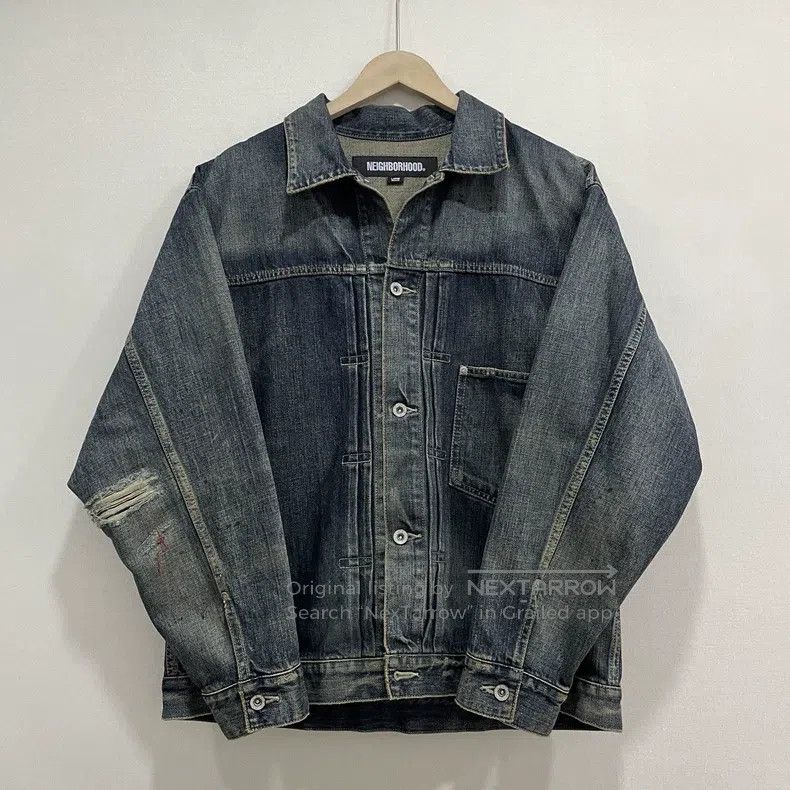Neighborhood Neighborhood Denim Jacket Blue Size US L / EU 52-54 / 3 - 1 Thumbnail