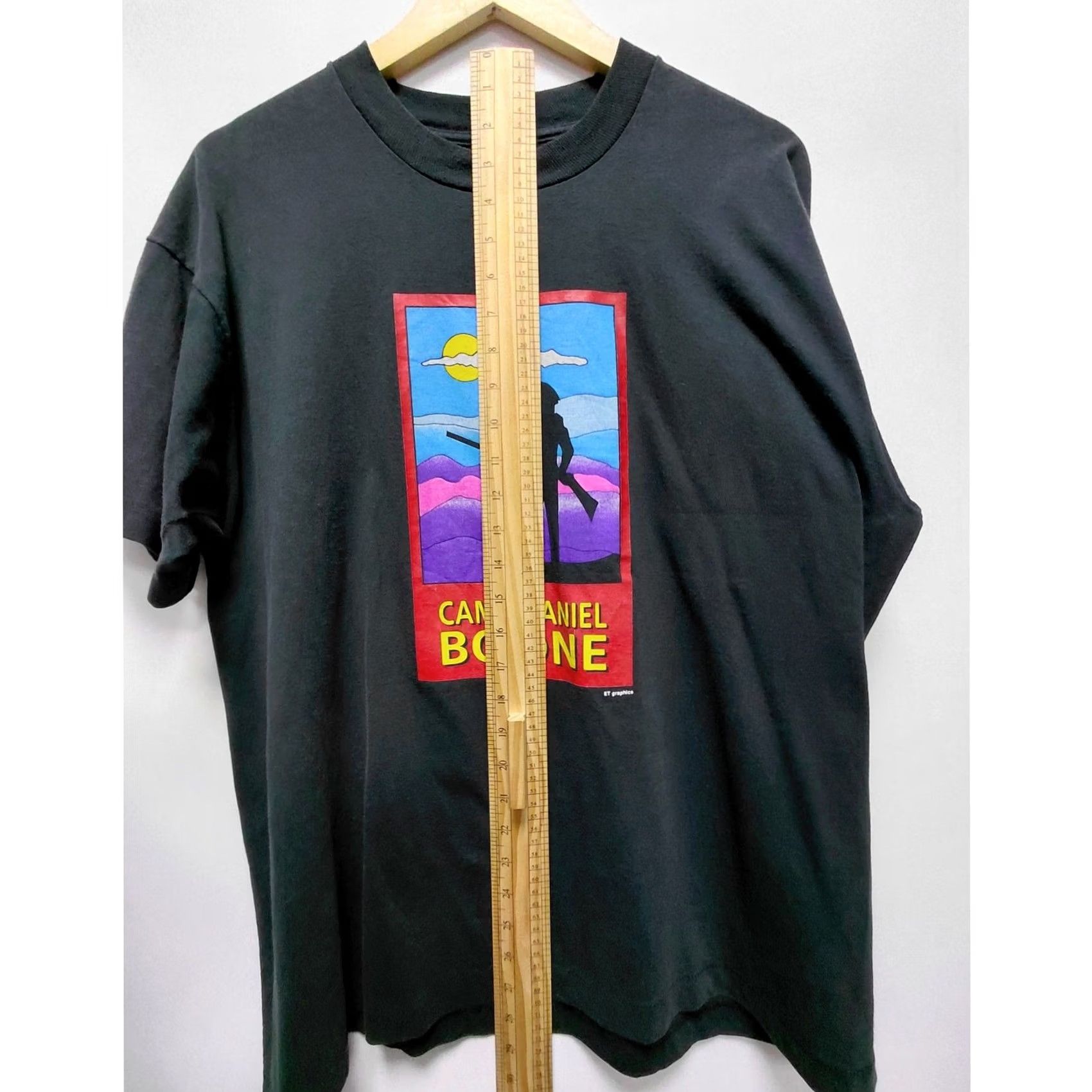 Fruit Of The Loom Fruit of the Loom Camp Daniel Boone Graphic T-Shirt Black XL Size US XL / EU 56 / 4 - 7 Thumbnail