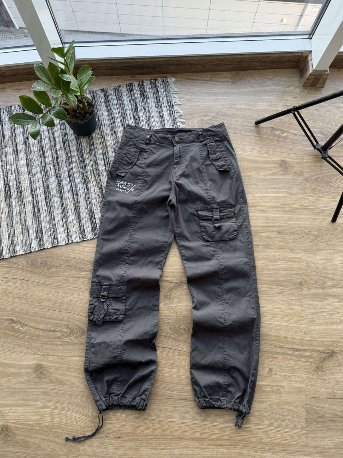 Ed Hardy ED HARDY CARGO PANTS WOOMEN’S DESIGNER STREETWEAR Size M Size 33" - 10 Thumbnail