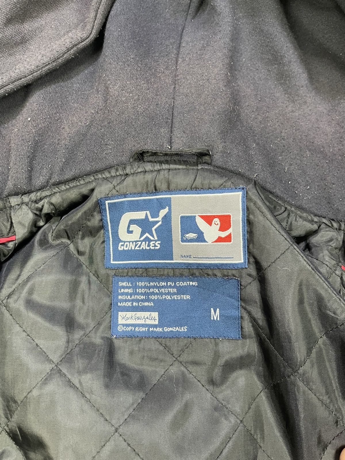 Japanese Brand Mark Gonzales NFL Starter Parody Hooded Bomber Jacket Size US S / EU 44-46 / 1 - 12 Thumbnail