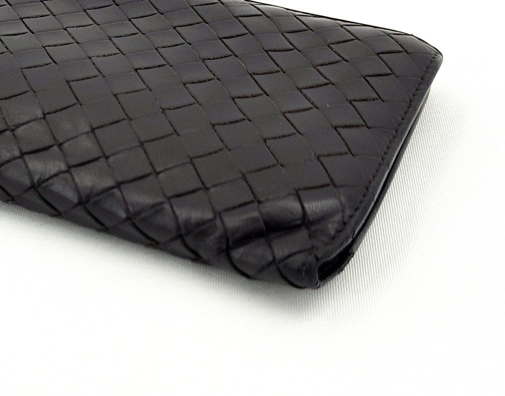 Bottega Veneta BOTTEGA VENETA vintage intrecciato woven long wallet A100 Size ONE SIZE - 12 Thumbnail