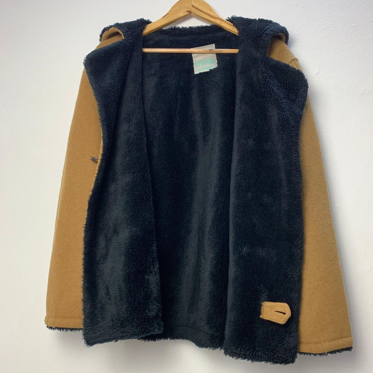 Hysteric Glamour Vintage Hysteric Glamour Toggle Jacket Wool Hoodie Size US L / EU 52-54 / 3 - 3 Thumbnail
