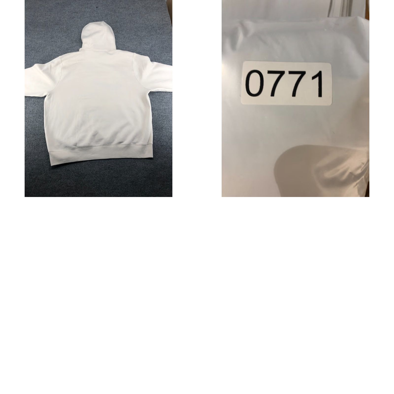Nike Nike Hoodie Sweatshirt Adult XL White Spellout Variant Size US XXL / EU 58 / 5 - 8 Thumbnail