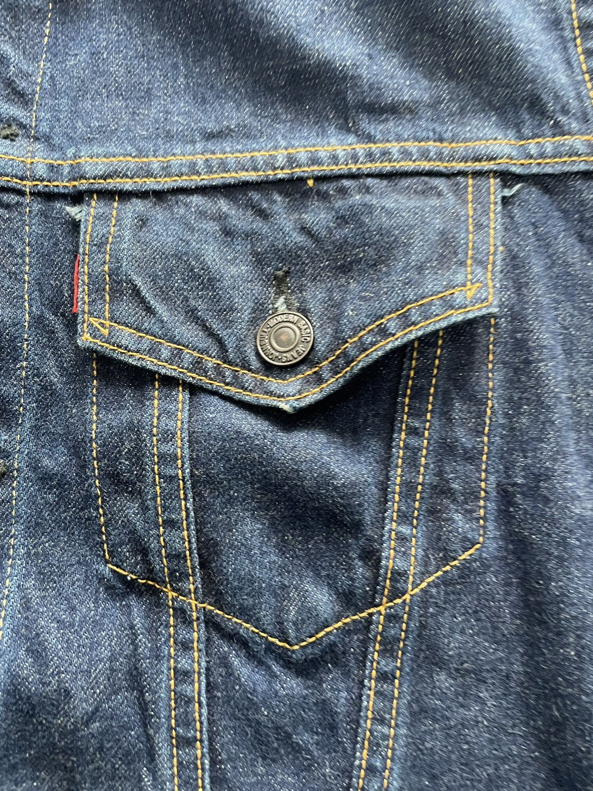 Johnbull Vintage Sewing Chop O’Alls Denim Jacket Size US M / EU 48-50 / 2 - 15 Thumbnail