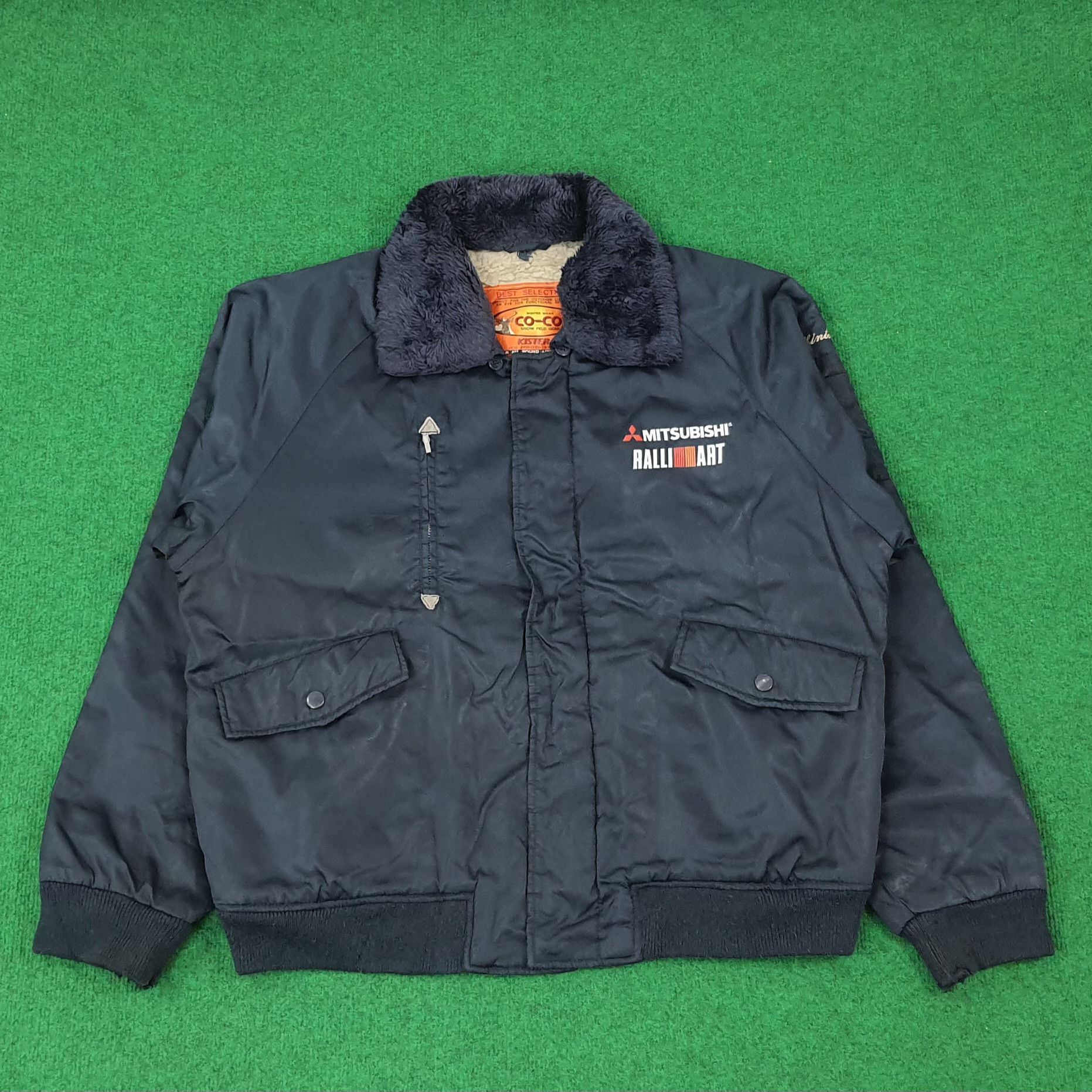Other Vintage Mitsubishi RalliArt Japan Motorsports Jacket C238N20 Size US L / EU 52-54 / 3 - 2 Thumbnail