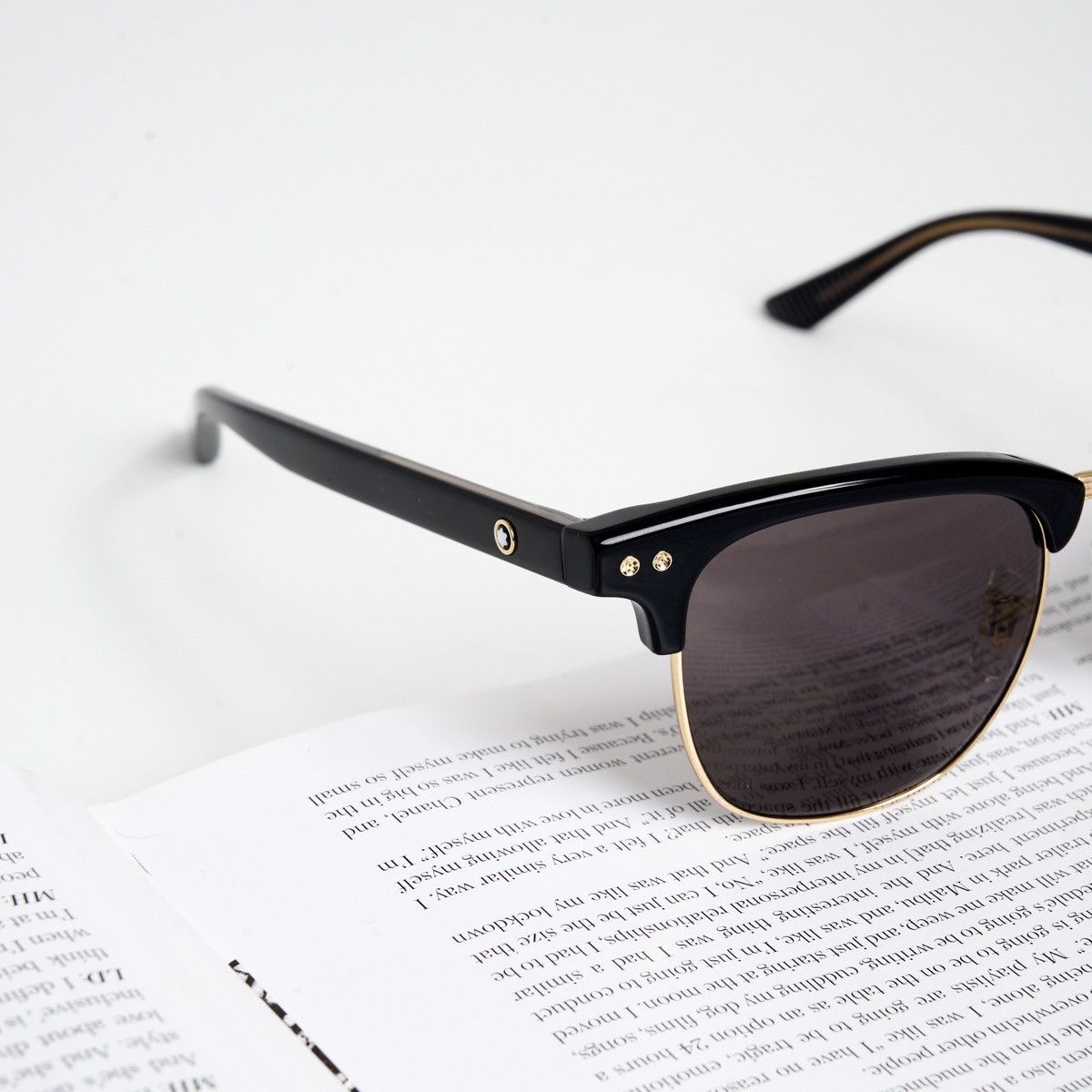 Montblanc MONTBLANC MB0382S 001 SUNGLASSES Size ONE SIZE - 3 Thumbnail