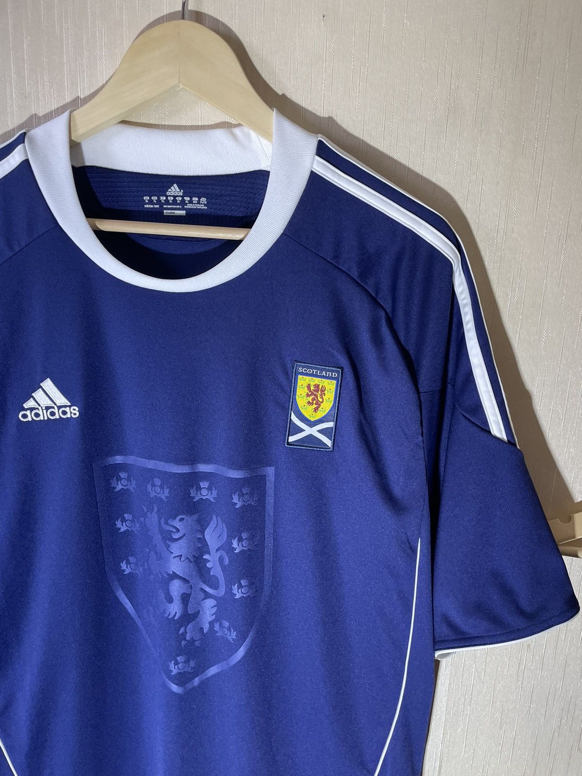 Adidas Adidas Scotland 2010 soccer jersey streetwear Size US XL / EU 56 / 4 - 2 Thumbnail