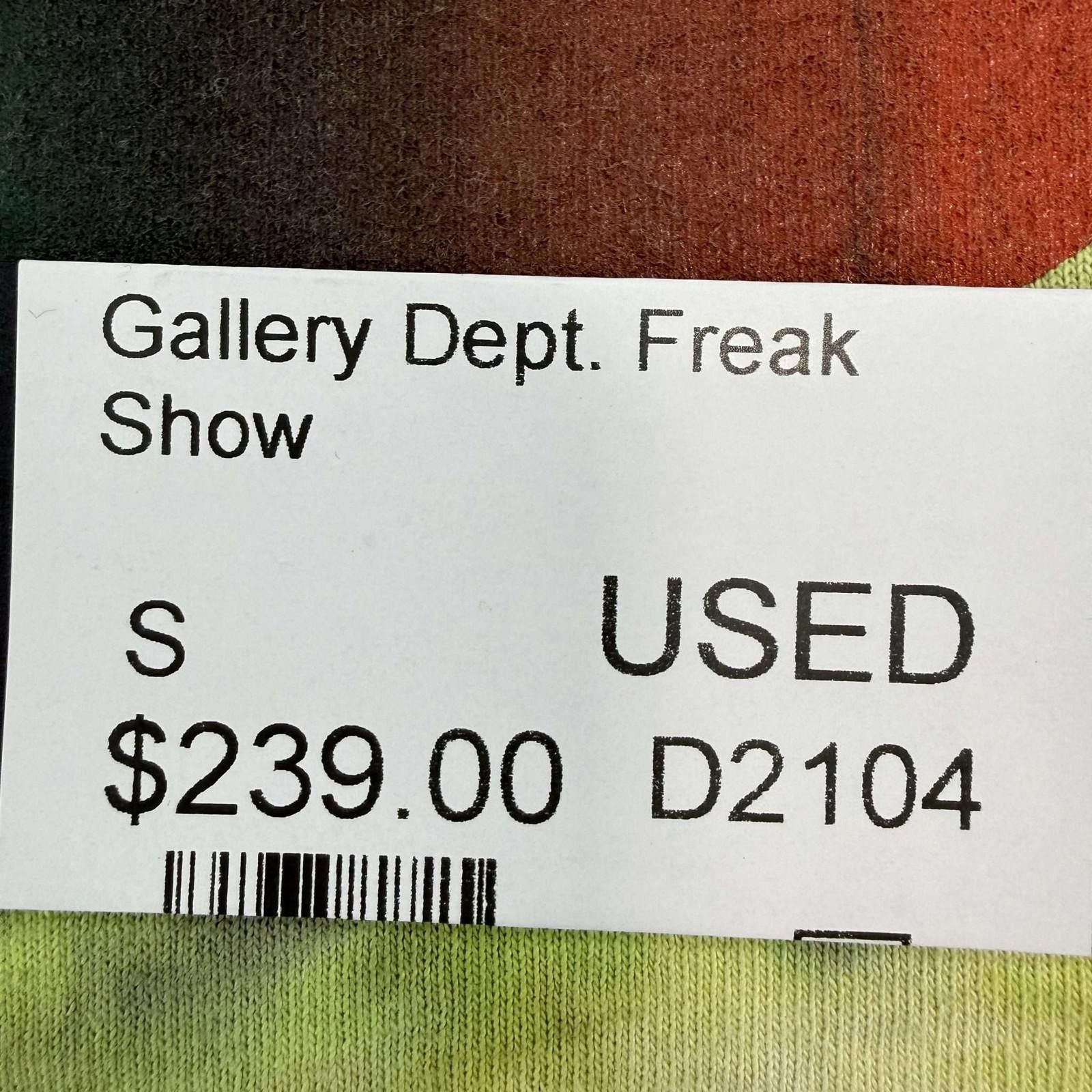 Gallery Dept. Gallery Dept. Freak Show Tie-Dye T-Shirt S Size US S / EU 44-46 / 1 - 7 Thumbnail