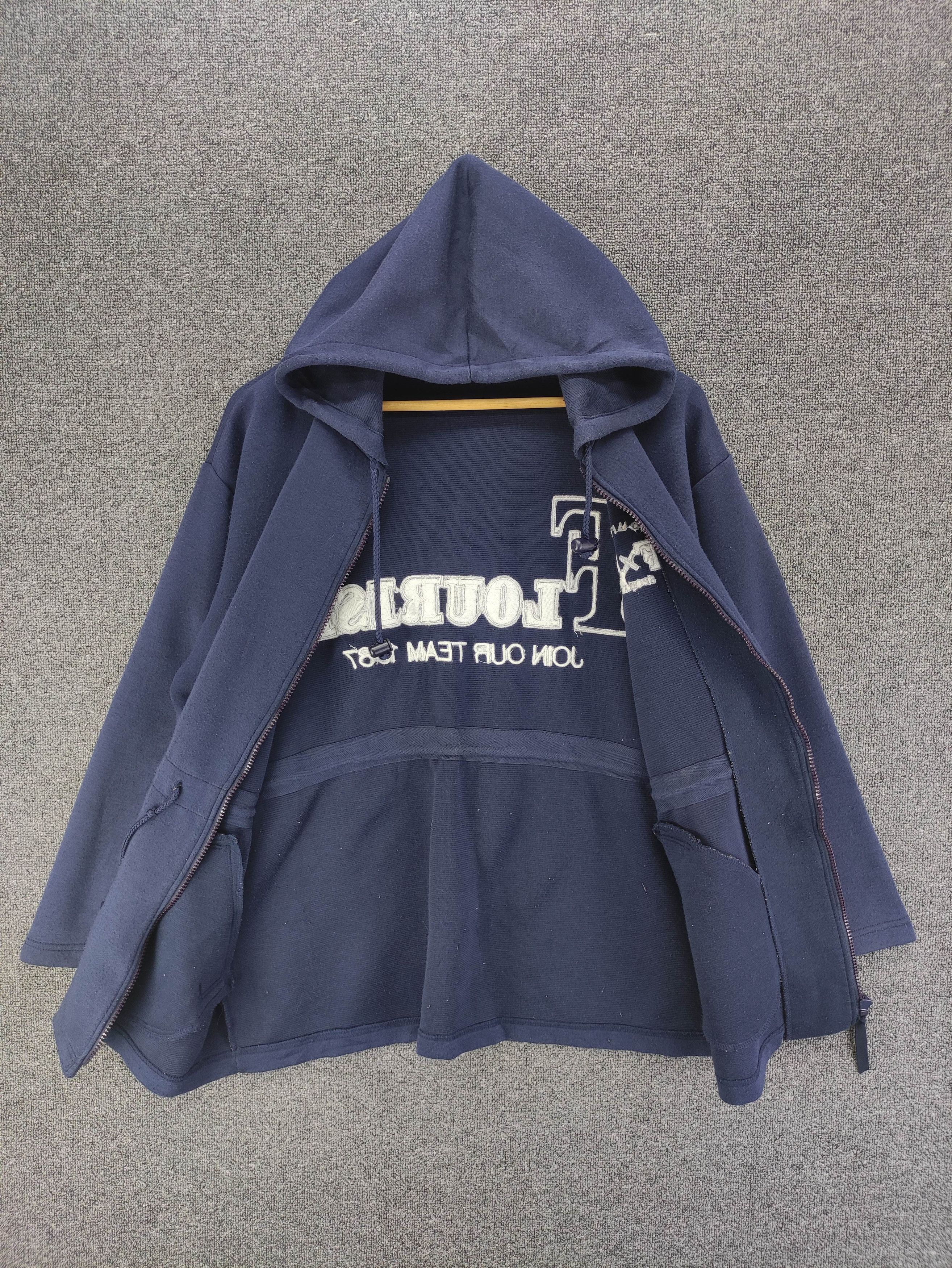 Japanese Brand Vintage Flourish Sweater Pull Over Hoodie Zipper Size M / US 6-8 / IT 42-44 - 6 Thumbnail