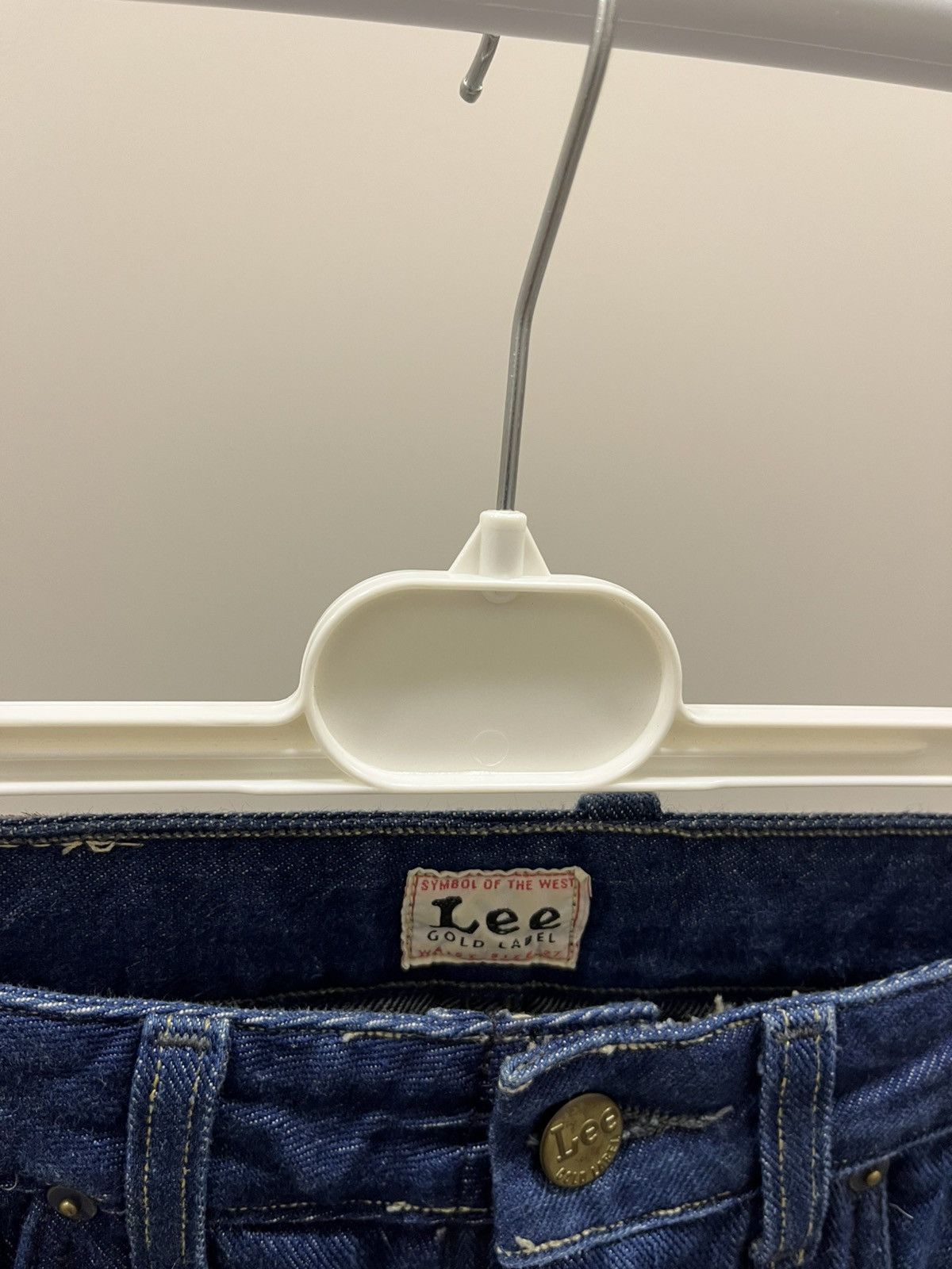 Lee Vintage 90s Lee Jeans Blue Y2K Straight Slim Streetwear Size US 28 / EU 44 - 5 Thumbnail