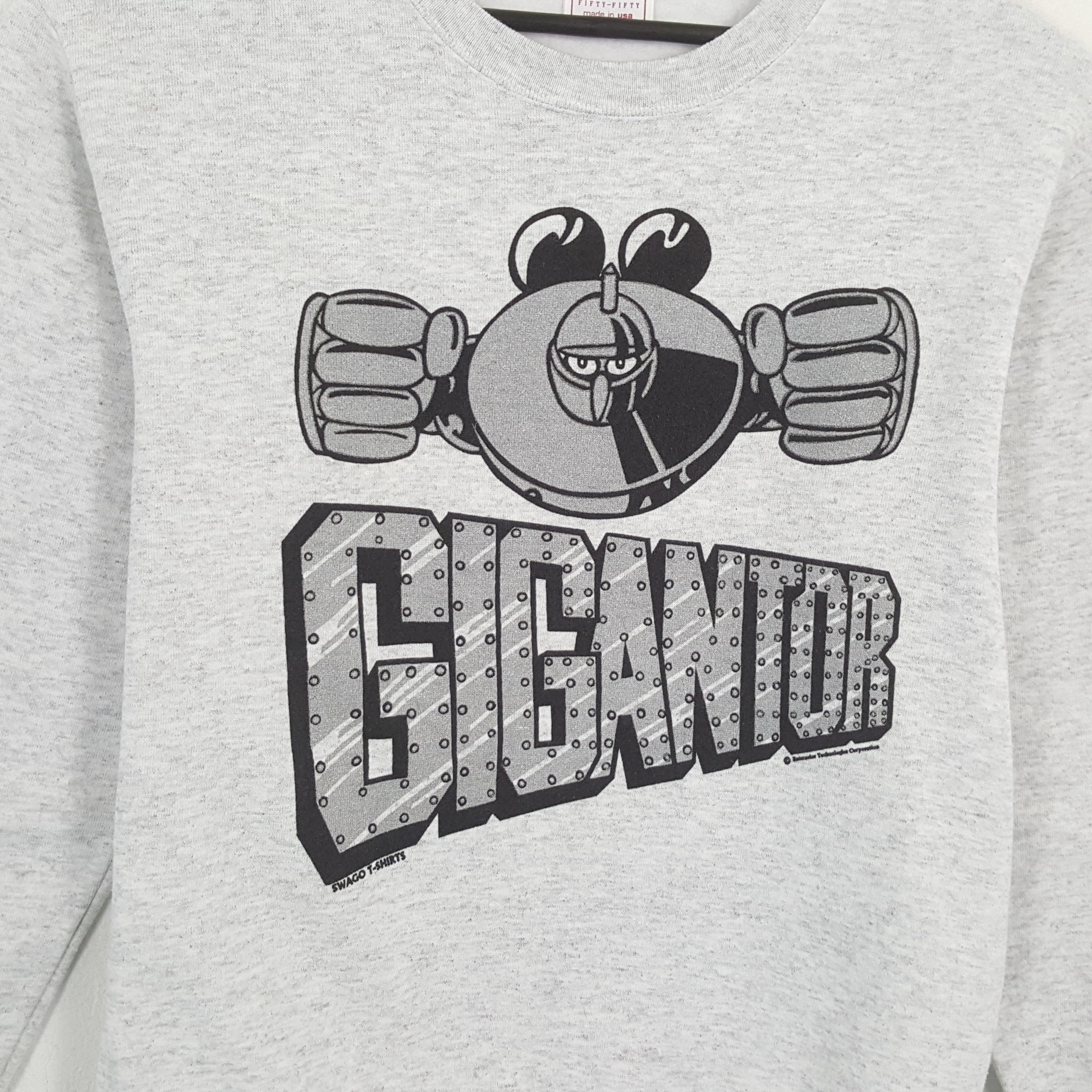 Sci-Fi Fantasy × Vintage GIGANTOR Japanese Anime Cartoon Vintage Sweatshirt Size US S / EU 44-46 / 1 - 2 Thumbnail
