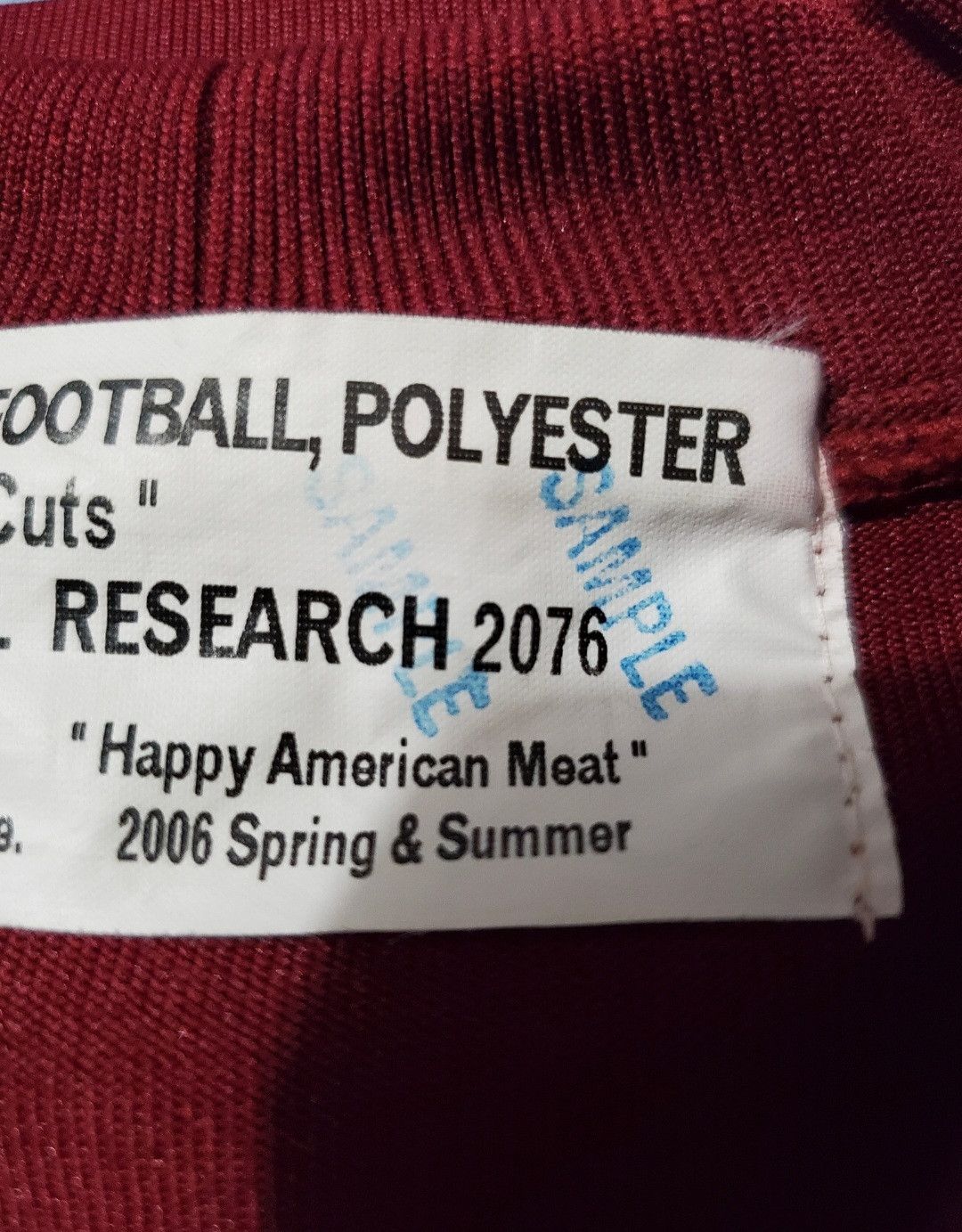 General Research SAMPLE 2006 Good American Meat "Beef & Cuts" Long Sleeve Size US M / EU 48-50 / 2 - 10 Thumbnail