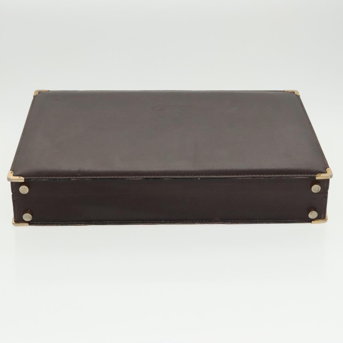 Loewe LOEWE Anagram Trunk Leather Brown Size ONE SIZE - 9 Thumbnail