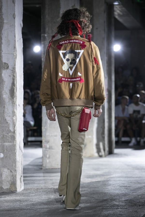 Undercover UNDERCOVER 19SS RUNWAY PIECE THE NEW WARRIORS FLARED JEANS Size US 32 / EU 48 - 10 Thumbnail