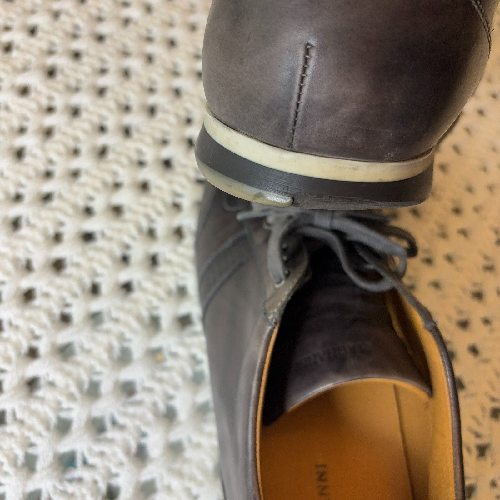 Magnanni Magnanni Pueblo Men 11.5 Low Top Sneakers, Black Leather, Ca Size US 11.5 / EU 44-45 - 16 Thumbnail