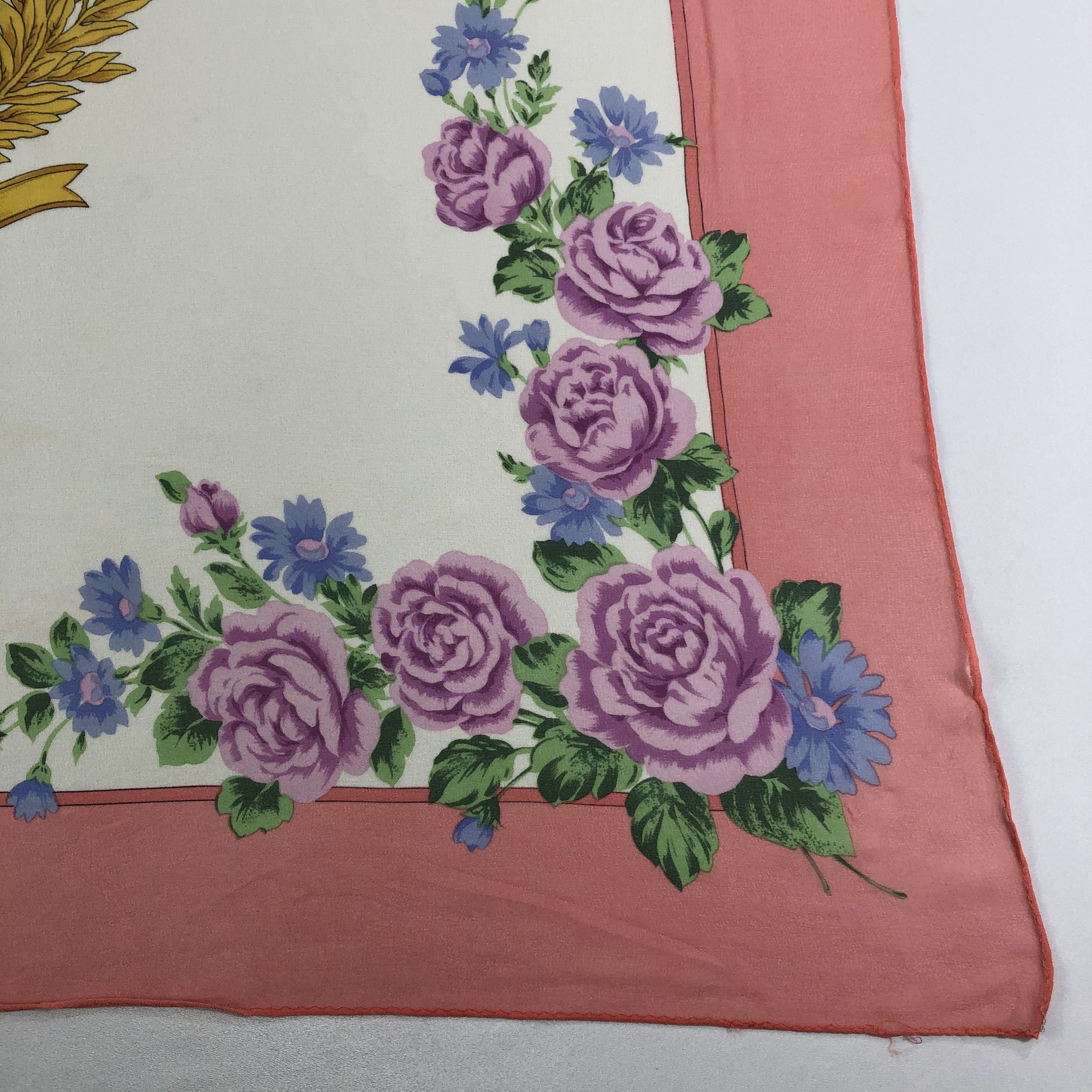 Vintage Vintage Silk Scarf Size ONE SIZE - 4 Thumbnail