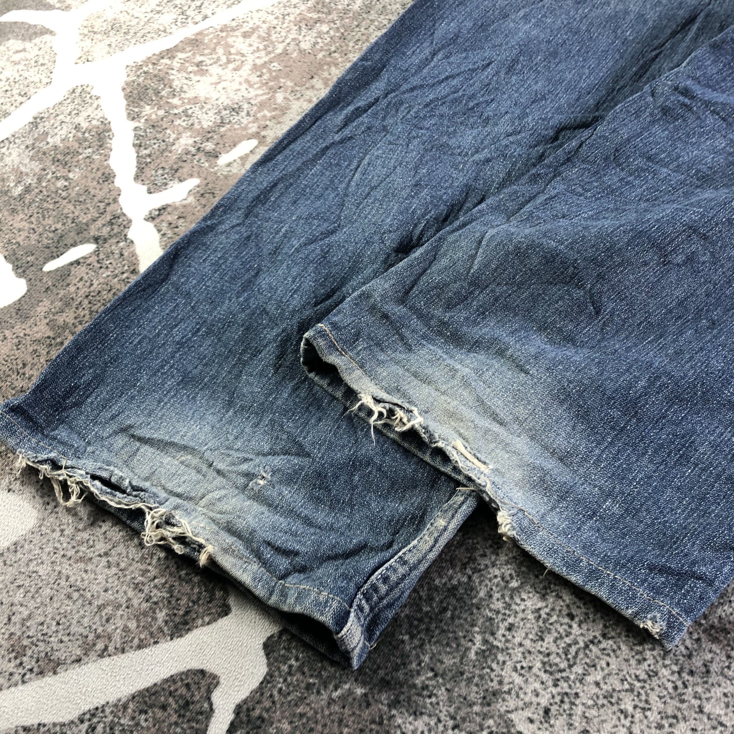 Levi's Vintage Levis 503 Cargo Denim Ripped Jeans KJ3077 Size US 34 / EU 50 - 6 Thumbnail