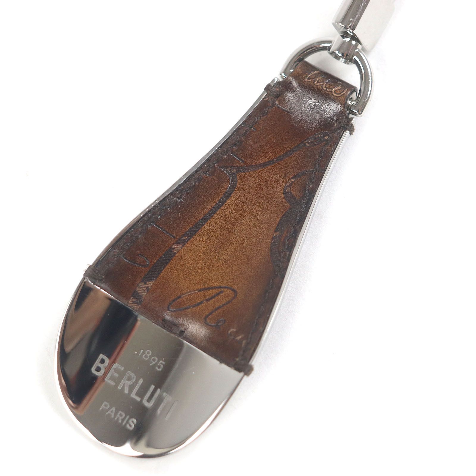 Other Other Berluti Calligraphy Scritto Leather Shoehorn Leather Other DUTY FREE for USA Size ONE SIZE - 1 Thumbnail