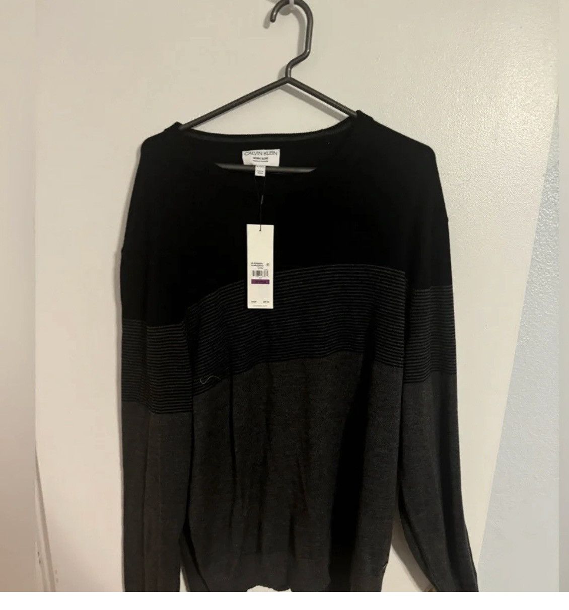 Calvin Klein Calvin Klein sweater 3 shades of black Size US XXL / EU 58 / 5 - 1 Thumbnail