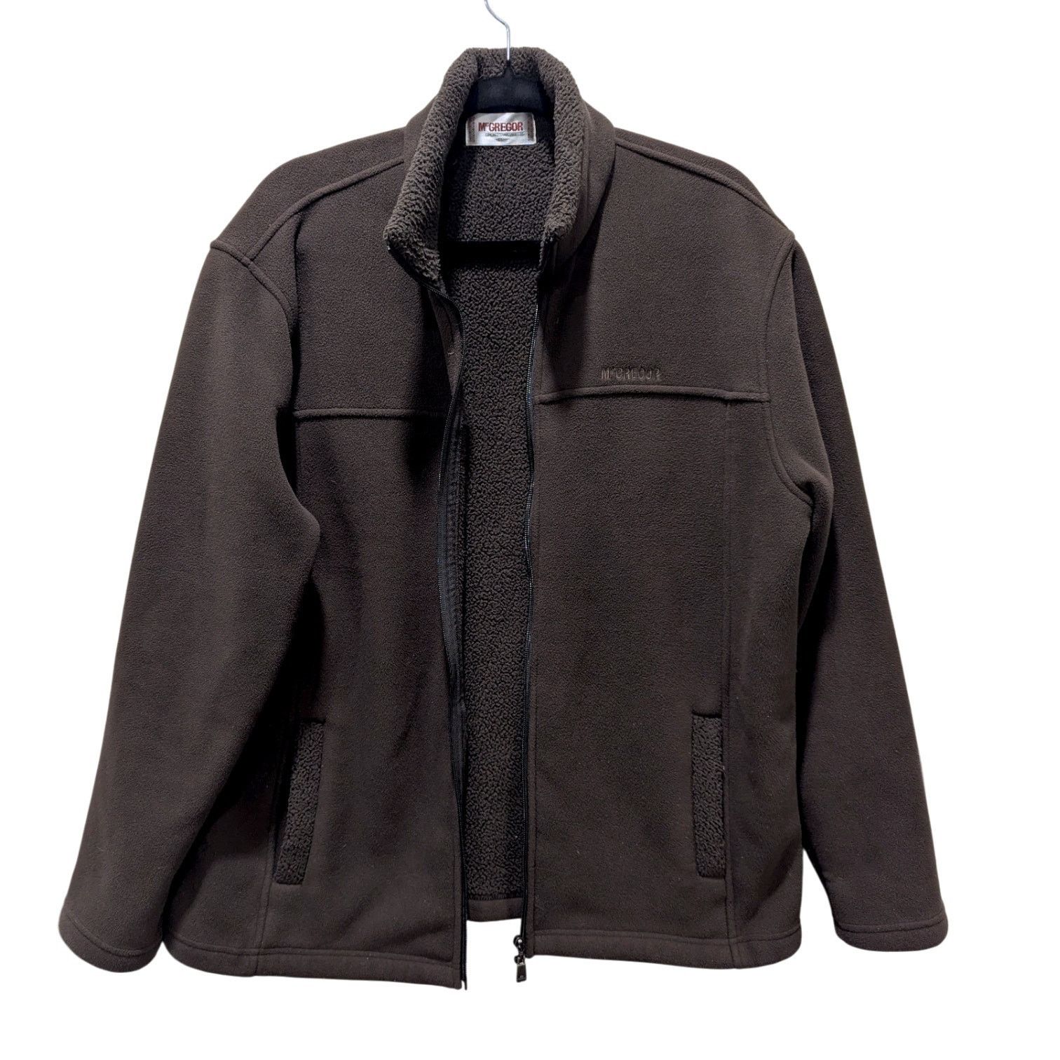 McGregor McGregor Sportswear Brown Fleece Zip Up XL Size US XL / EU 56 / 4 - 1 Thumbnail