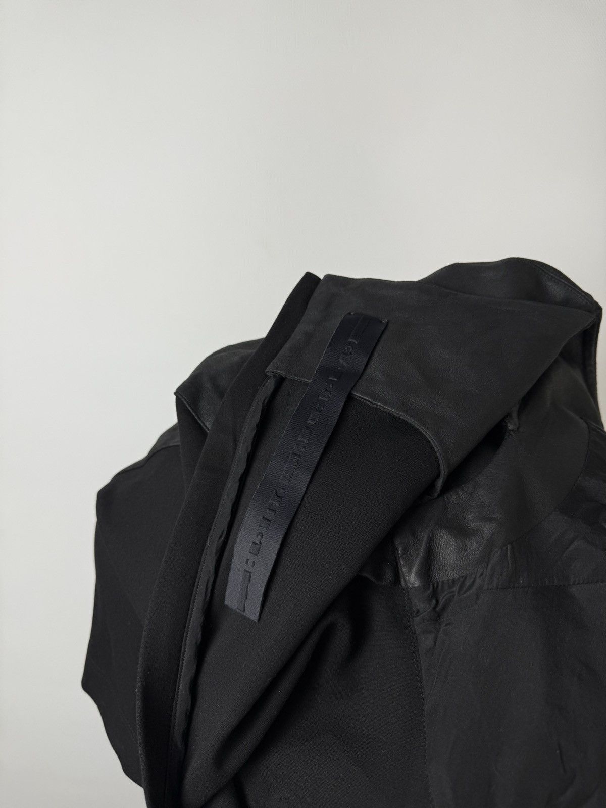Gareth Pugh Gareth Pugh FW14 Zip Leather Viscose Zip Midi Dress Size M / US 6-8 / IT 42-44 - 7 Thumbnail