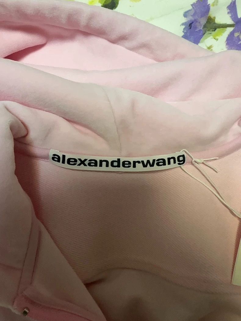 Alexander Wang Alexander Wang Pink Zip-Up Hoodie XS- Size XS / US 0-2 / IT 36-38 - 6 Thumbnail