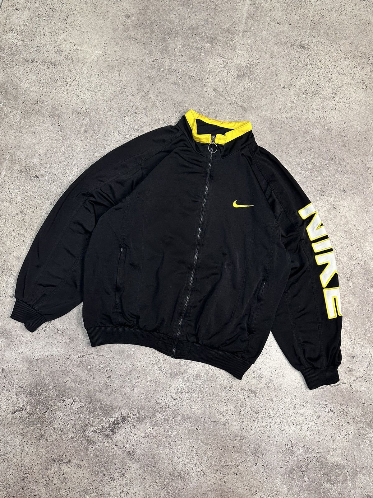 Nike Vintage Streetwear Nike Premier Nylon Sweatshirt Y2K Hoodie Size US M / EU 48-50 / 2 - 2 Thumbnail