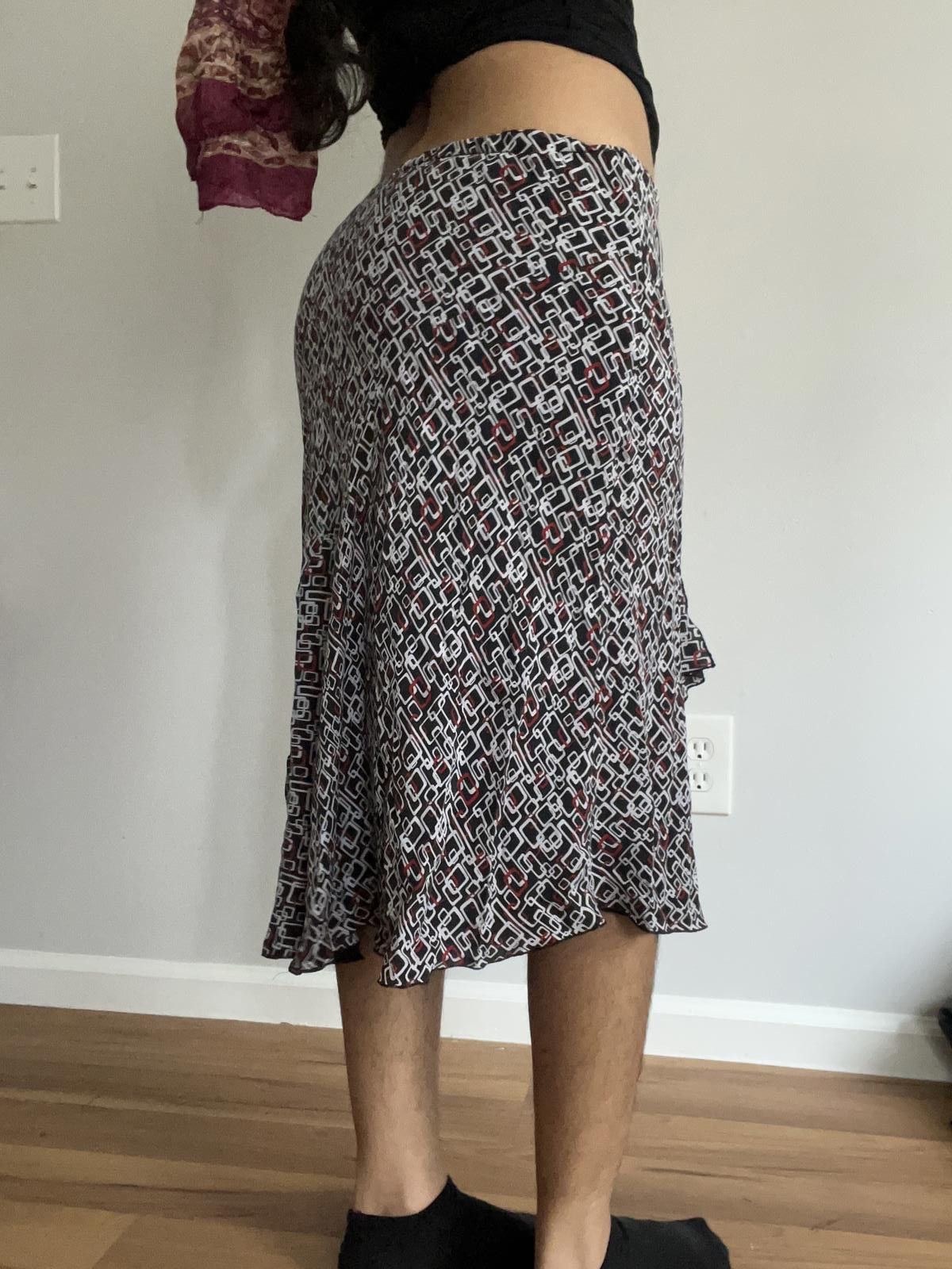 Worthington Women’s silk midi skirt Size 28" / US 6 / IT 42 - 3 Thumbnail