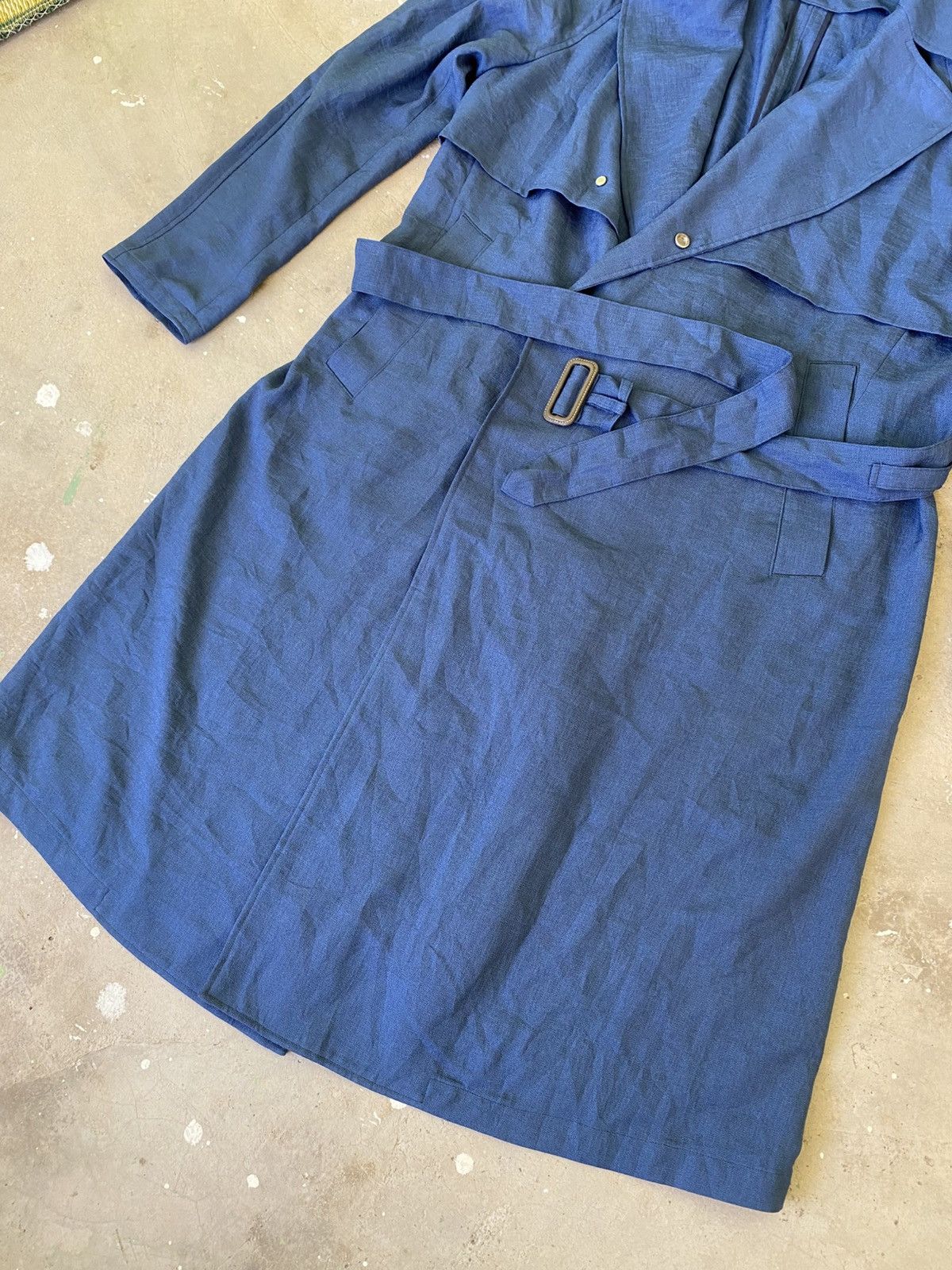 Japanese Brand United Tokyo Belted Long Trench Coat Japan Size US M / EU 48-50 / 2 - 3 Thumbnail