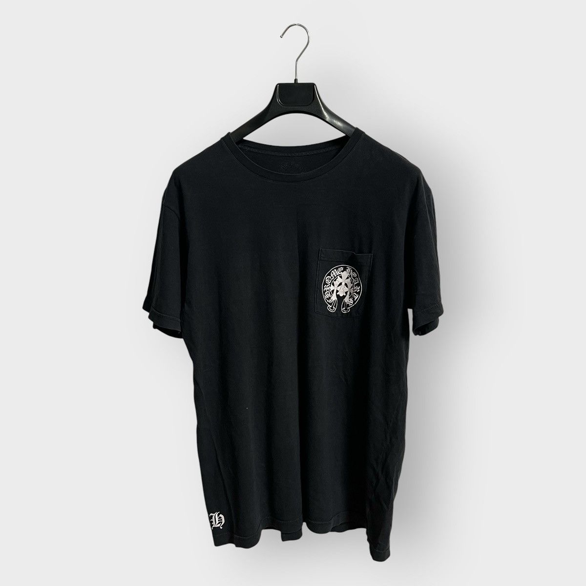 Chrome Hearts RARE! Chrome Hearts Triple Cross Horseshoe T-Shirt Black Size US XL / EU 56 / 4 - 2 Thumbnail