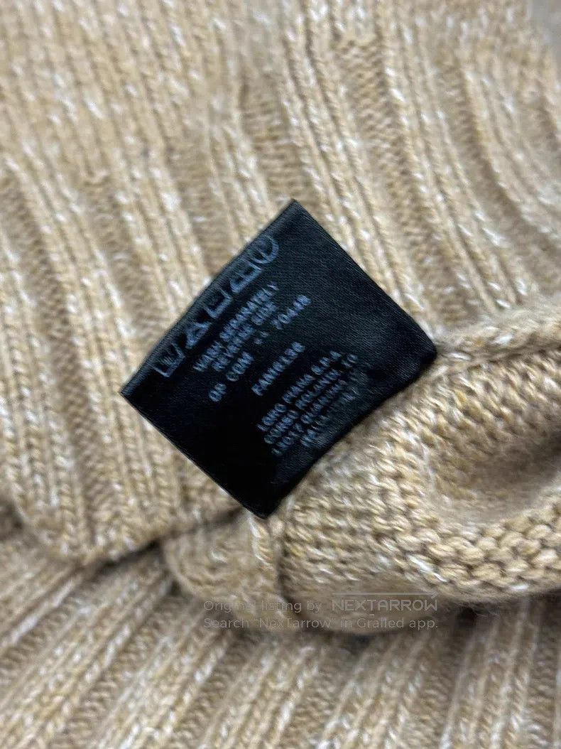 Loro Piana Loro Piana Khaki high neck cashmere sweater Size US M / EU 48-50 / 2 - 5 Thumbnail